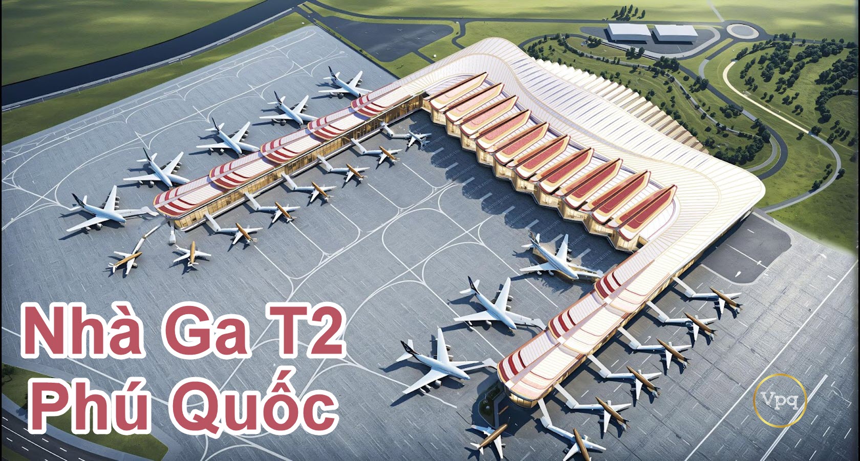 Phối cảnh nhà ga T2 Phú Quốc