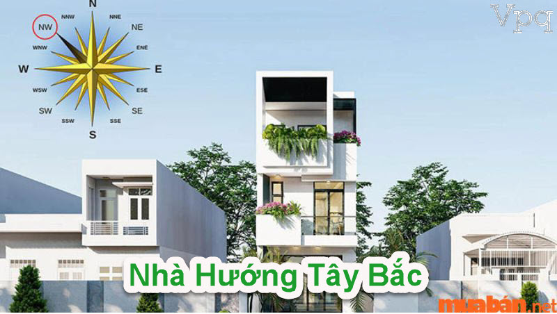 Nhà hướng Tây Bắc - Ảnh 1