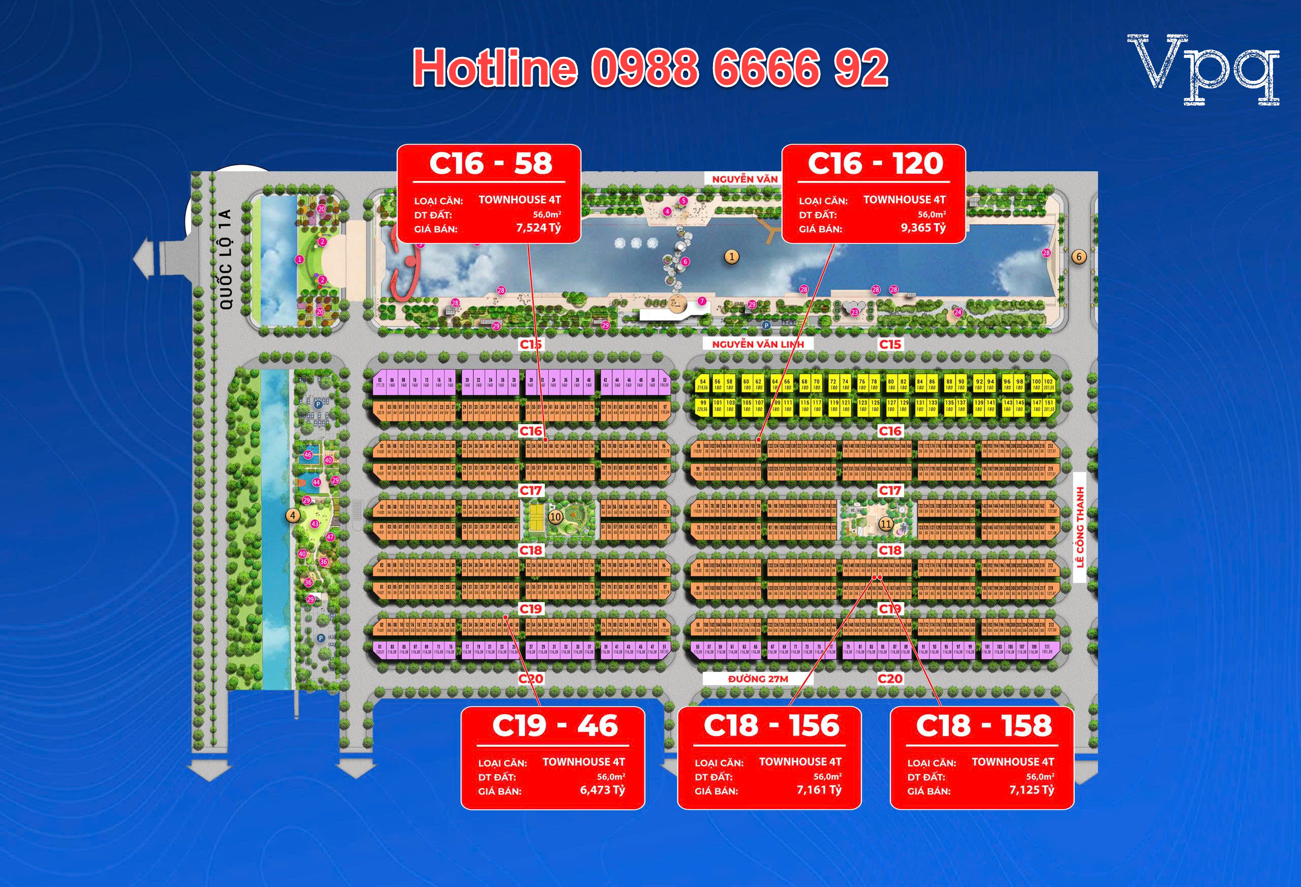 Quỹ căn nhà phố Kim Tiền Sun Urban City