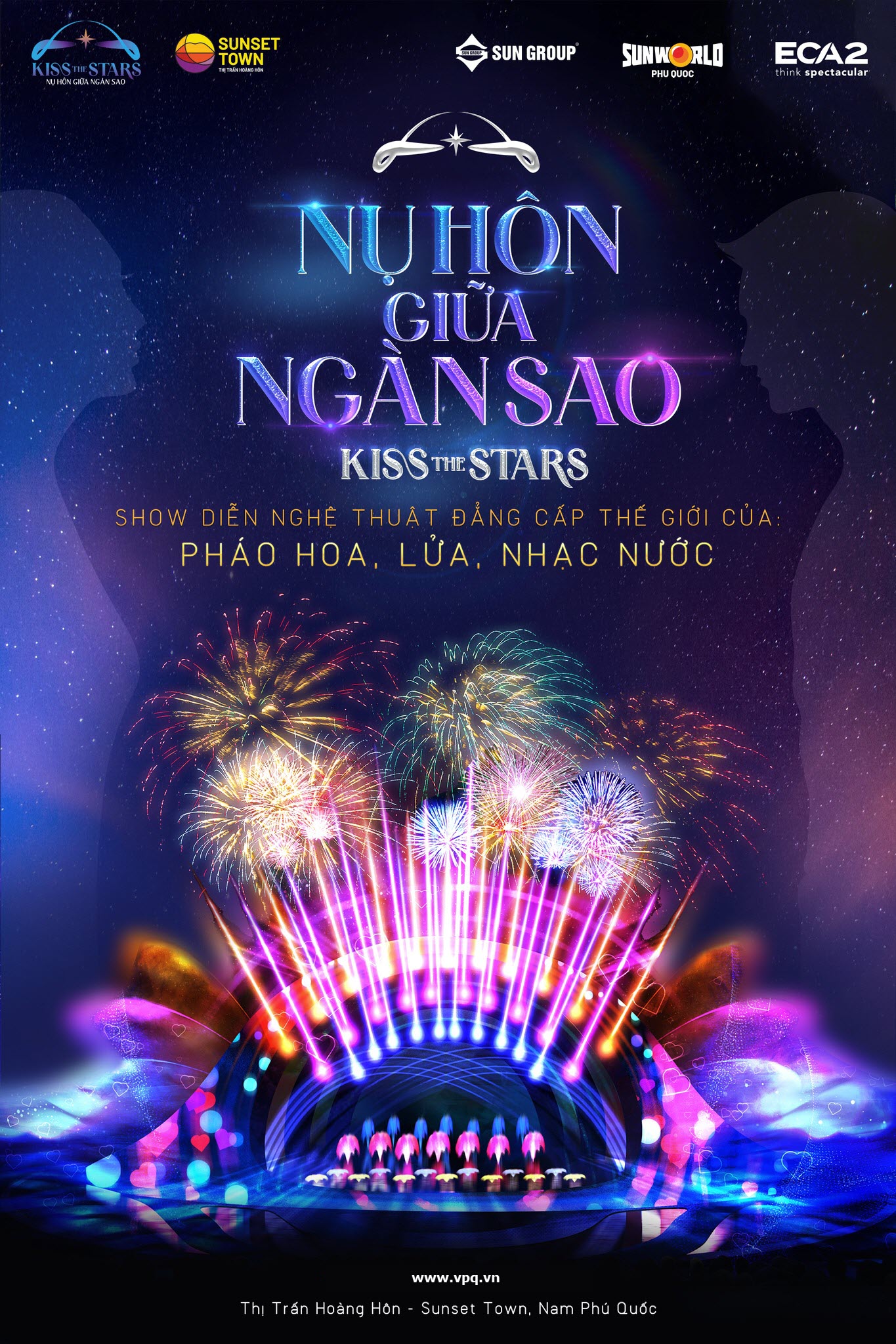 Show Vortex Phú Quốc Kiss The Stars Nụ Hôn Giữa Ngàn Sao 2023