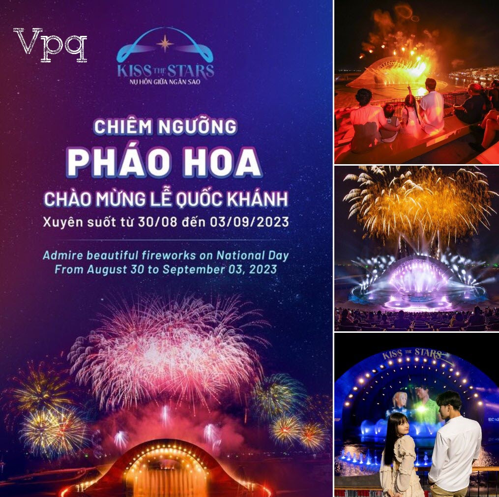 Show Vortex Phú Quốc Kiss The Stars Nụ Hôn Giữa Ngàn Sao 2023