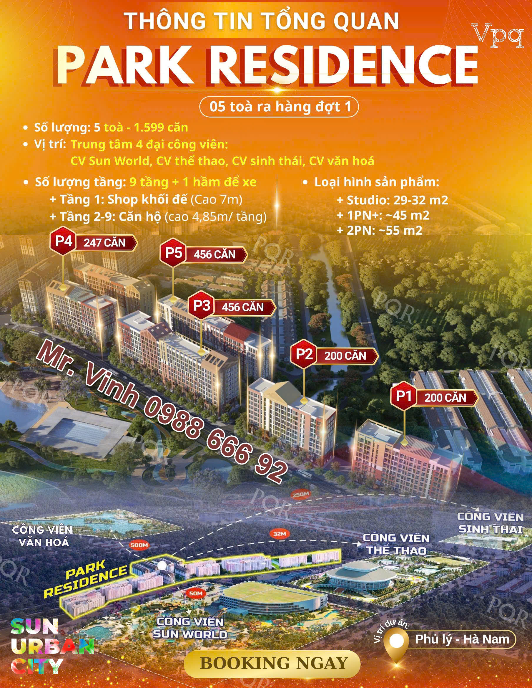 Thông tin tổng quan căn hộ Park Residence