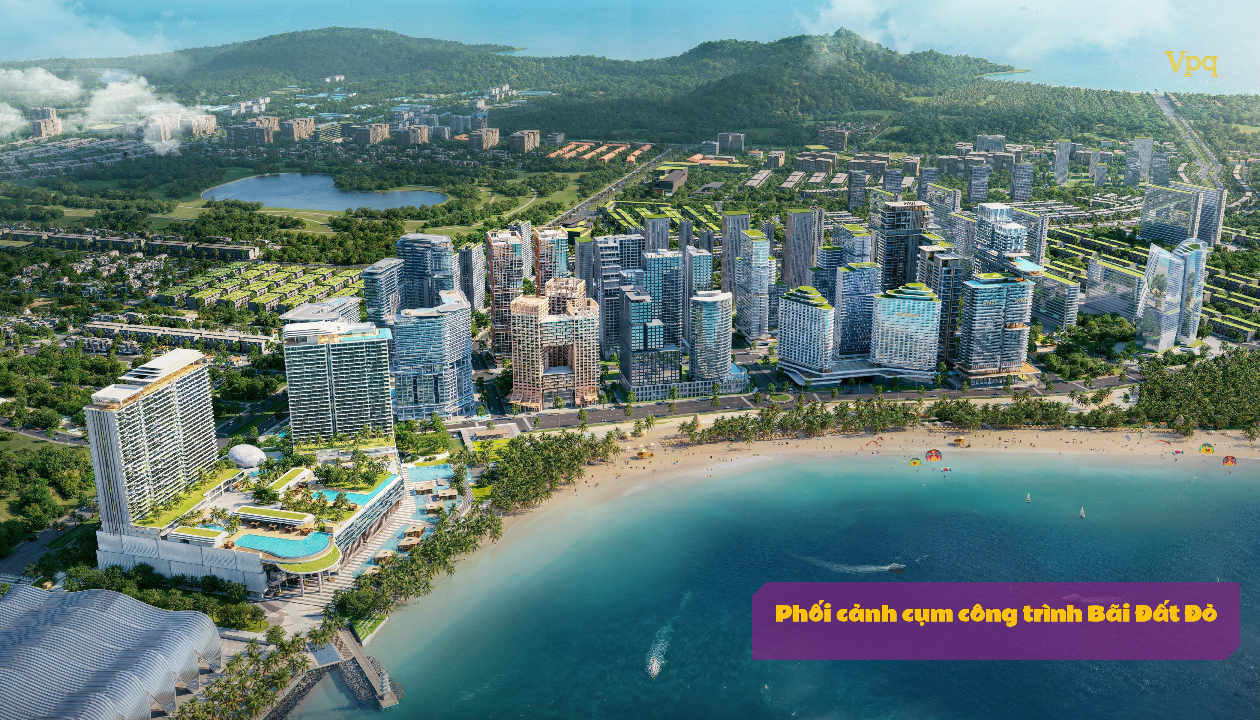 Phối cảnh dự án Sun Group bãi Đất Đỏ