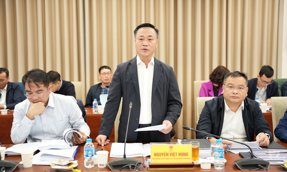 Thứ trưởng Bộ Xây dựng Nguyễn Việt Hùng chủ trì Hội nghị