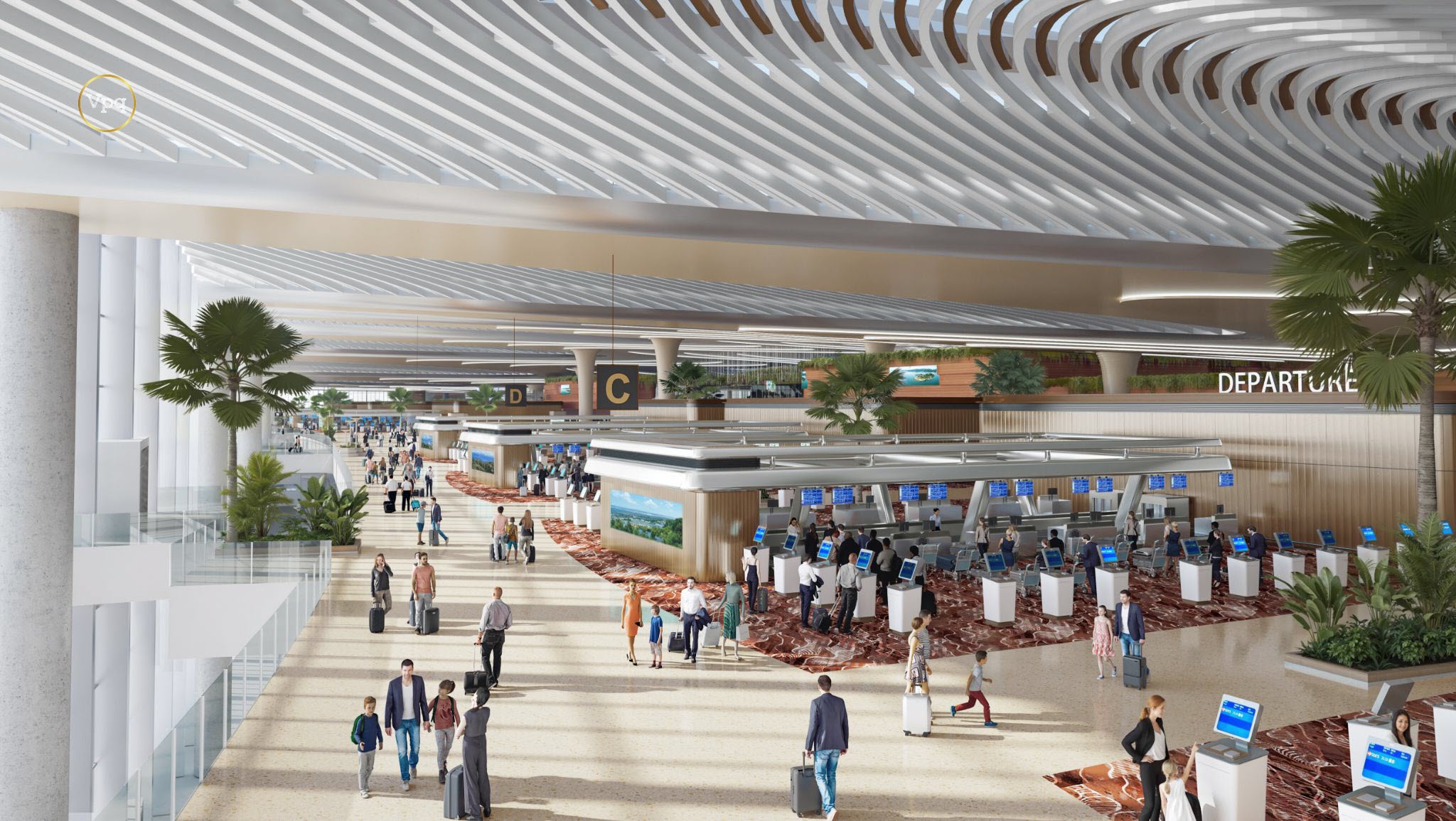 Cảng h&agrave;ng kh&ocirc;ng quốc tế Ph&uacute; Quốc hướng tới trung t&acirc;m h&agrave;ng kh&ocirc;ng hiện đại, ứng dụng sinh trắc học v&agrave; tự động h&oacute;a