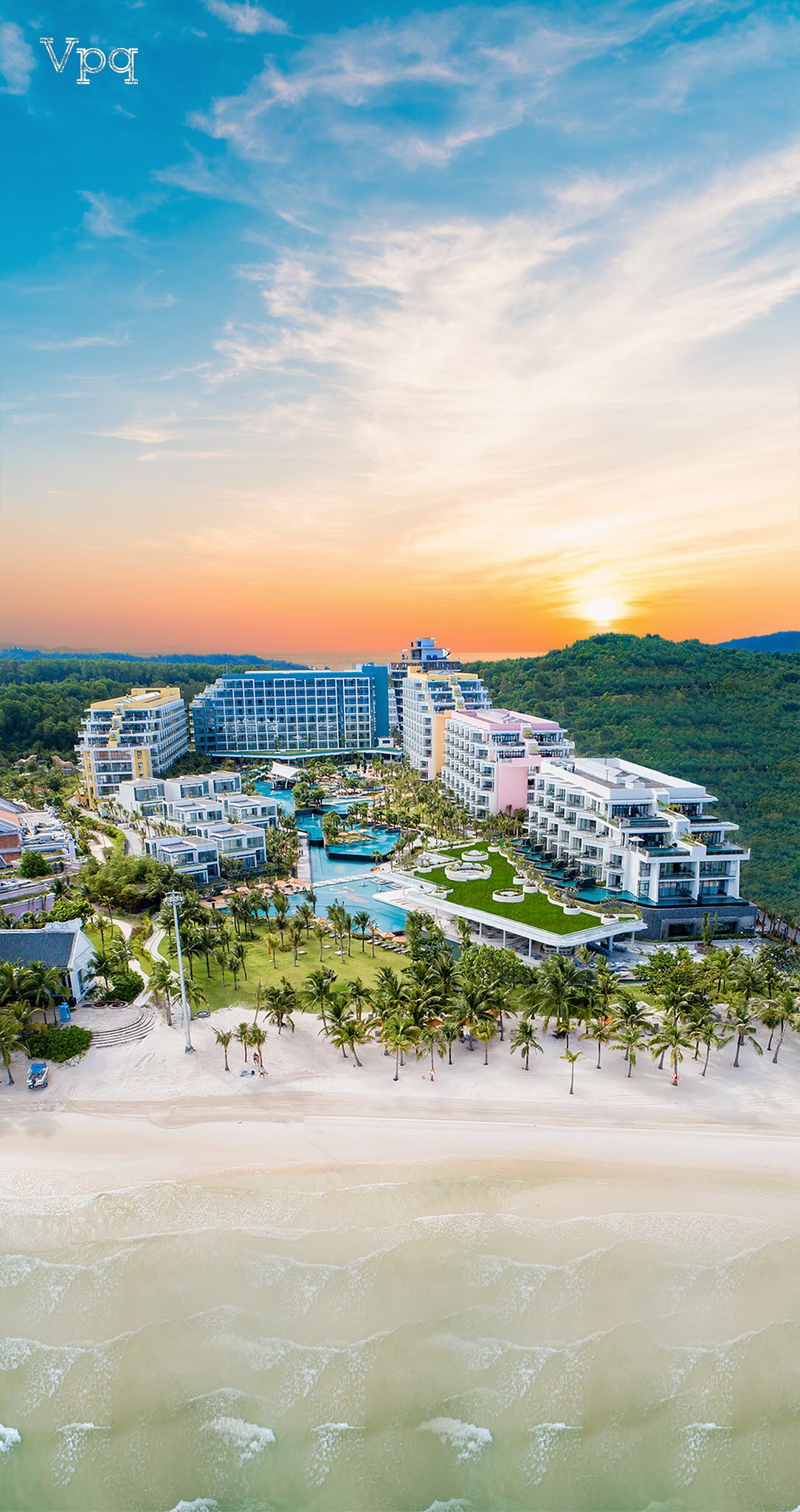 Hình ảnh tổng thể khu nghỉ dưỡng Premier Residences Phu Quoc Emerald Bay