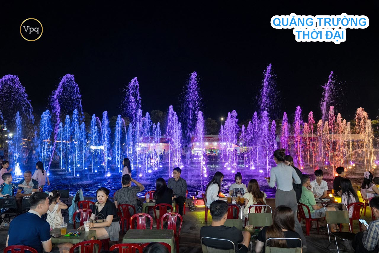 M&agrave;n tr&igrave;nh diễn nhạc nước ở Quảng trường Thời đại H&agrave; Nam sở hữu quy m&ocirc; c&ocirc;ng nghệ v&agrave; hiệu ứng tr&igrave;nh diễn ho&agrave;nh tr&aacute;ng h&agrave;ng đầu khu vực
