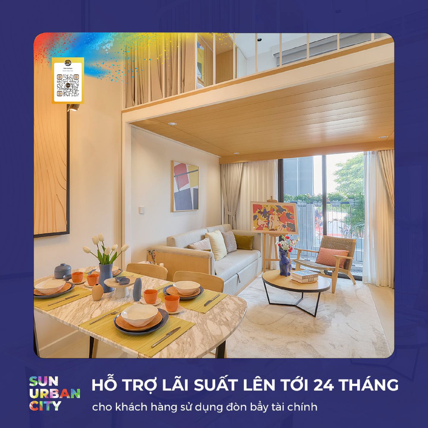 Hỗ trợ lãi suất lên tới 24 tháng cho khách hàng dùng đòn bẩy tài chính