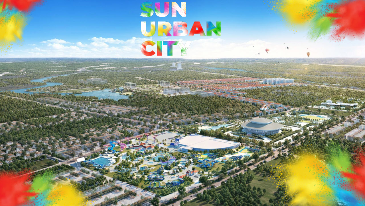 Sun Urban City Hà Nam được phát triển theo mô hình "Thành phố nghỉ dưỡng ngoại ô 1.001 tiện ích