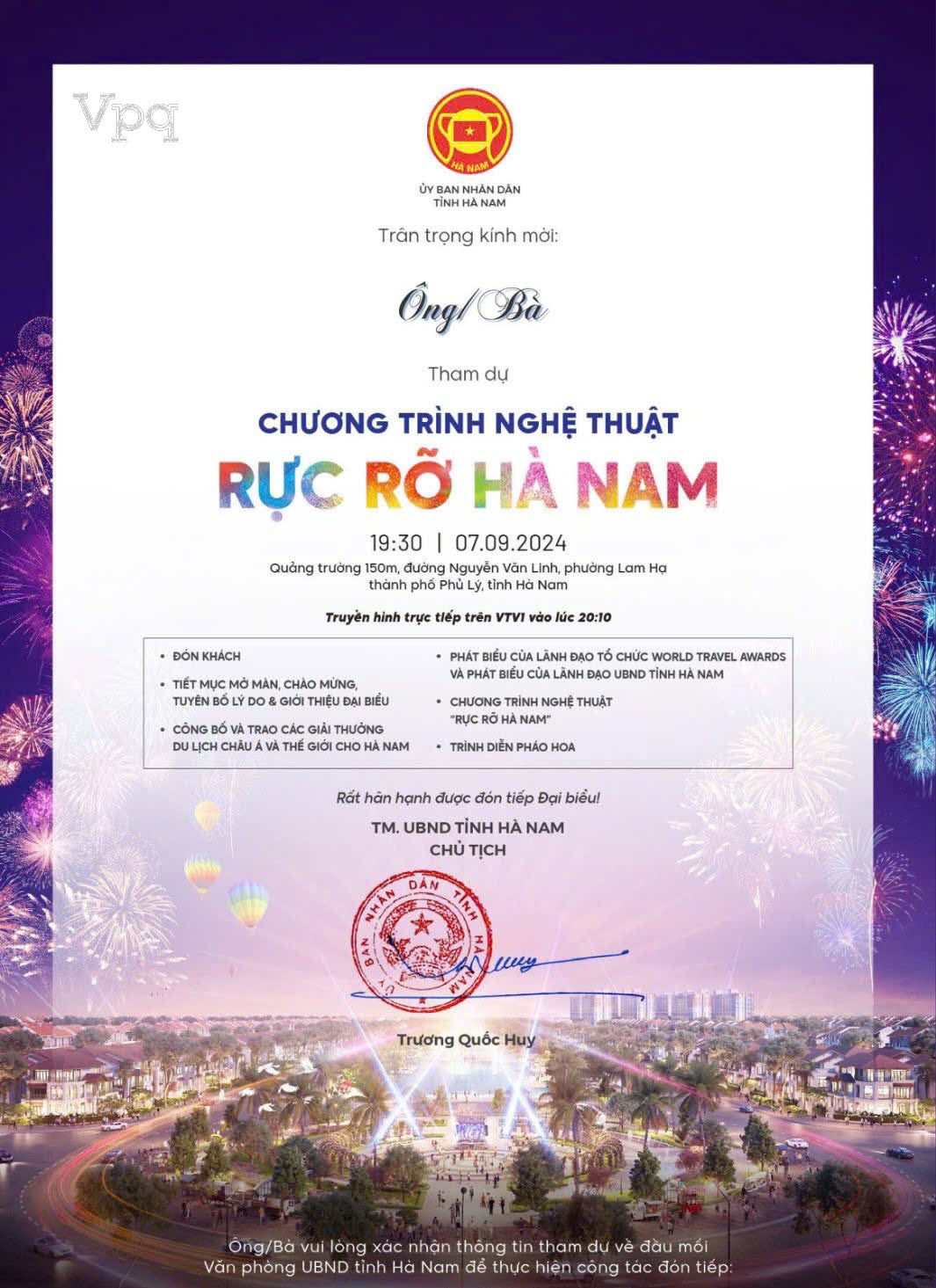 Sun Urban City - Chào đón tuần văn hóa, du lịch Hà Nam 2024