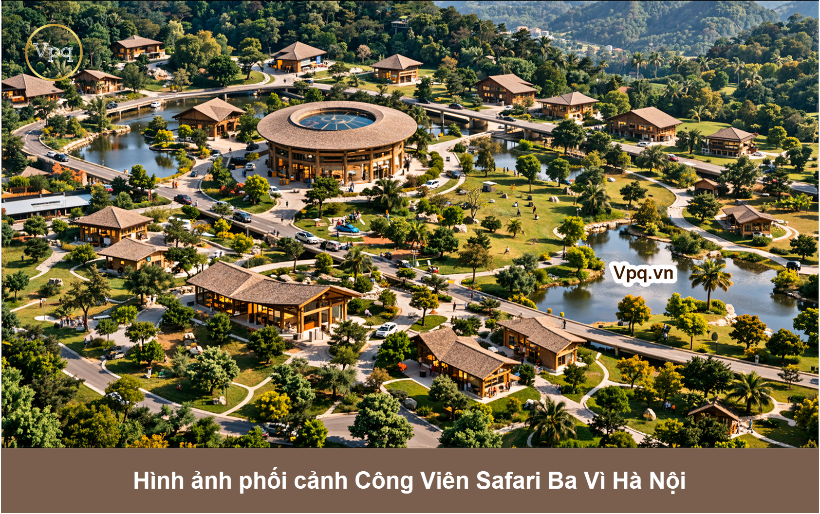 Hình ảnh phối cảnh Công viên Safari Ba Vì