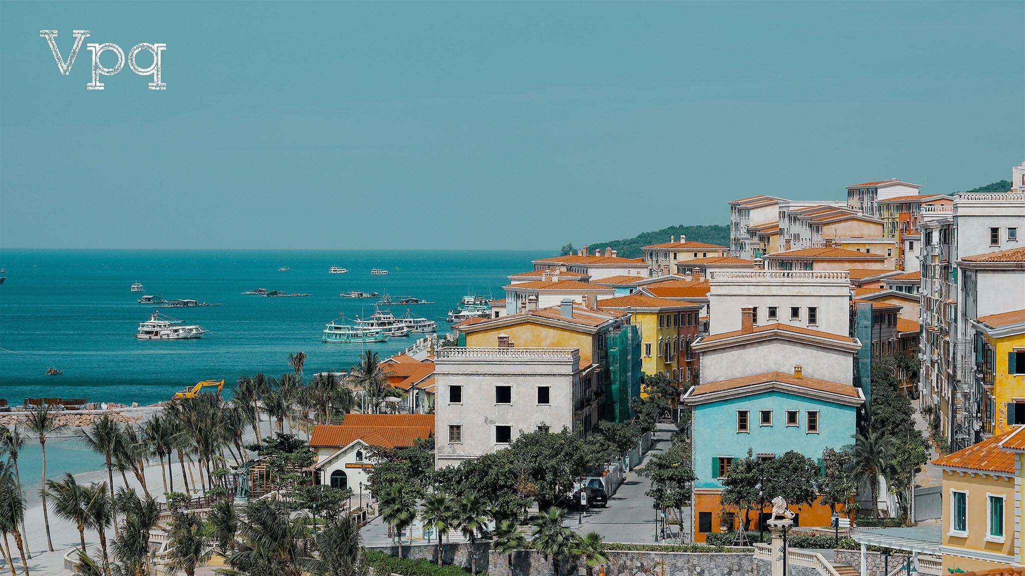 Kiến trúc sắc màu tuyệt vời tại Địa Trung Hải Phú Quốc