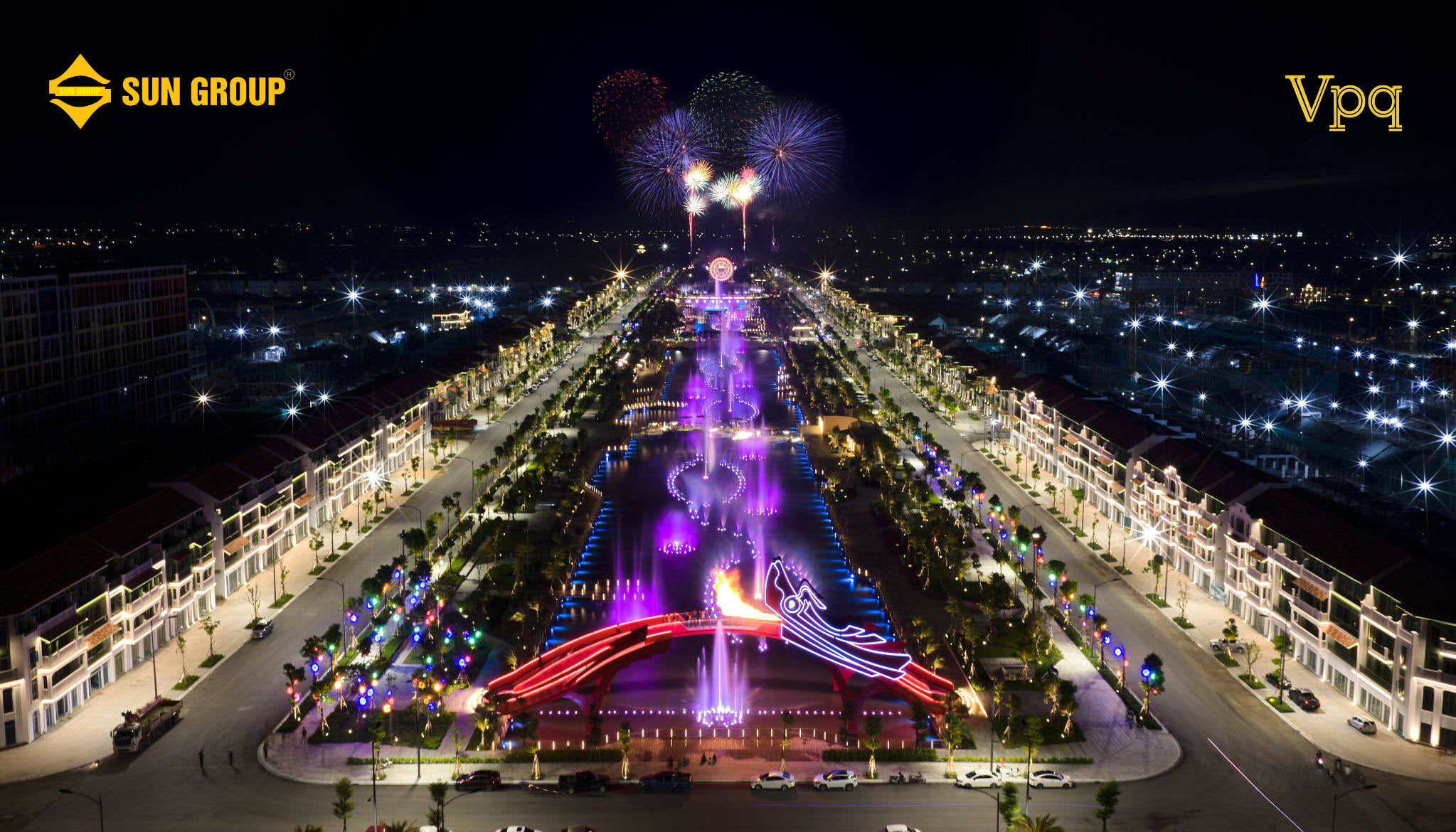 Trục đại lộ 150m Sun Urban City