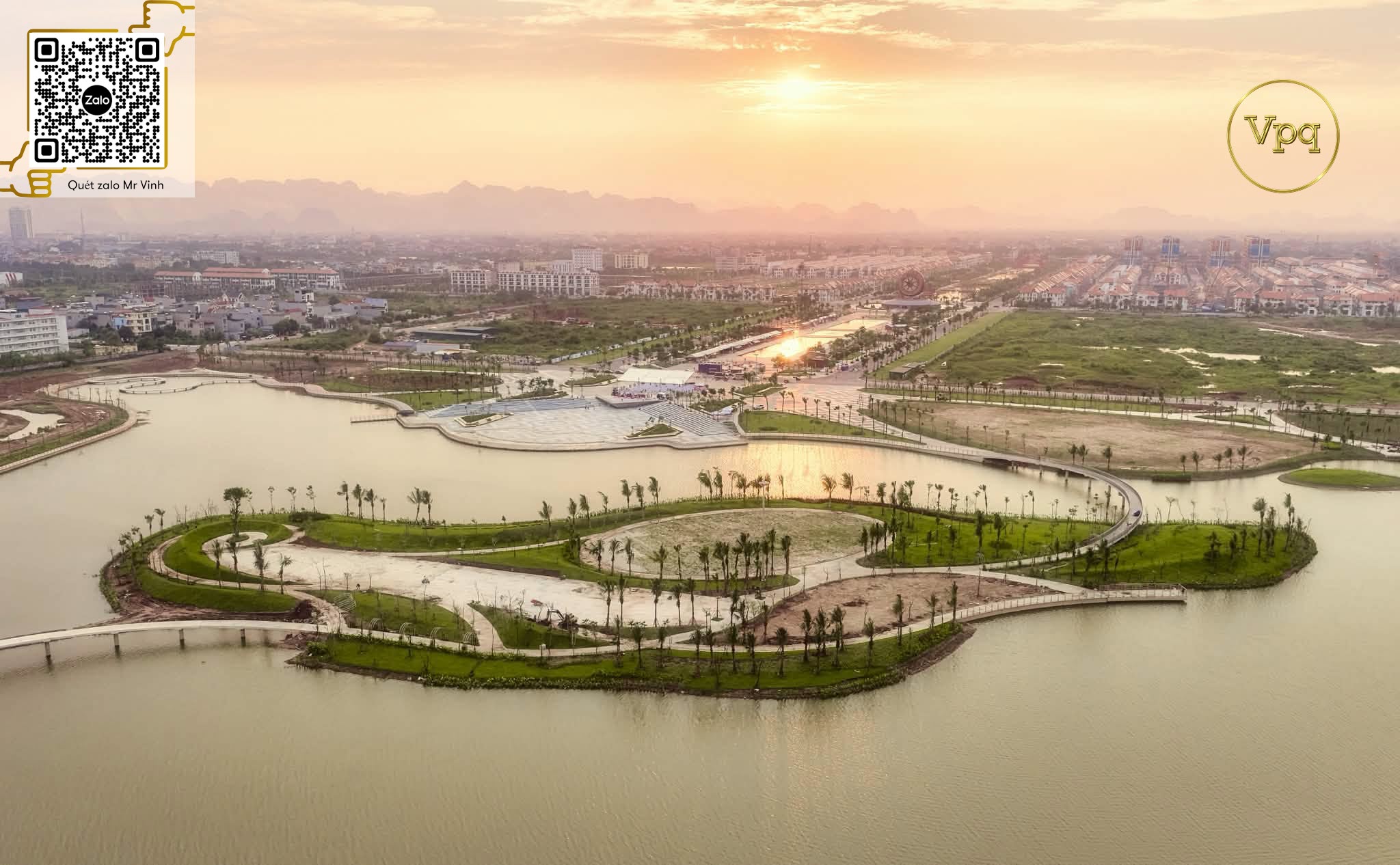 Công viên văn hóa Sun Urban City nhìn về quảng trường Thời Đại