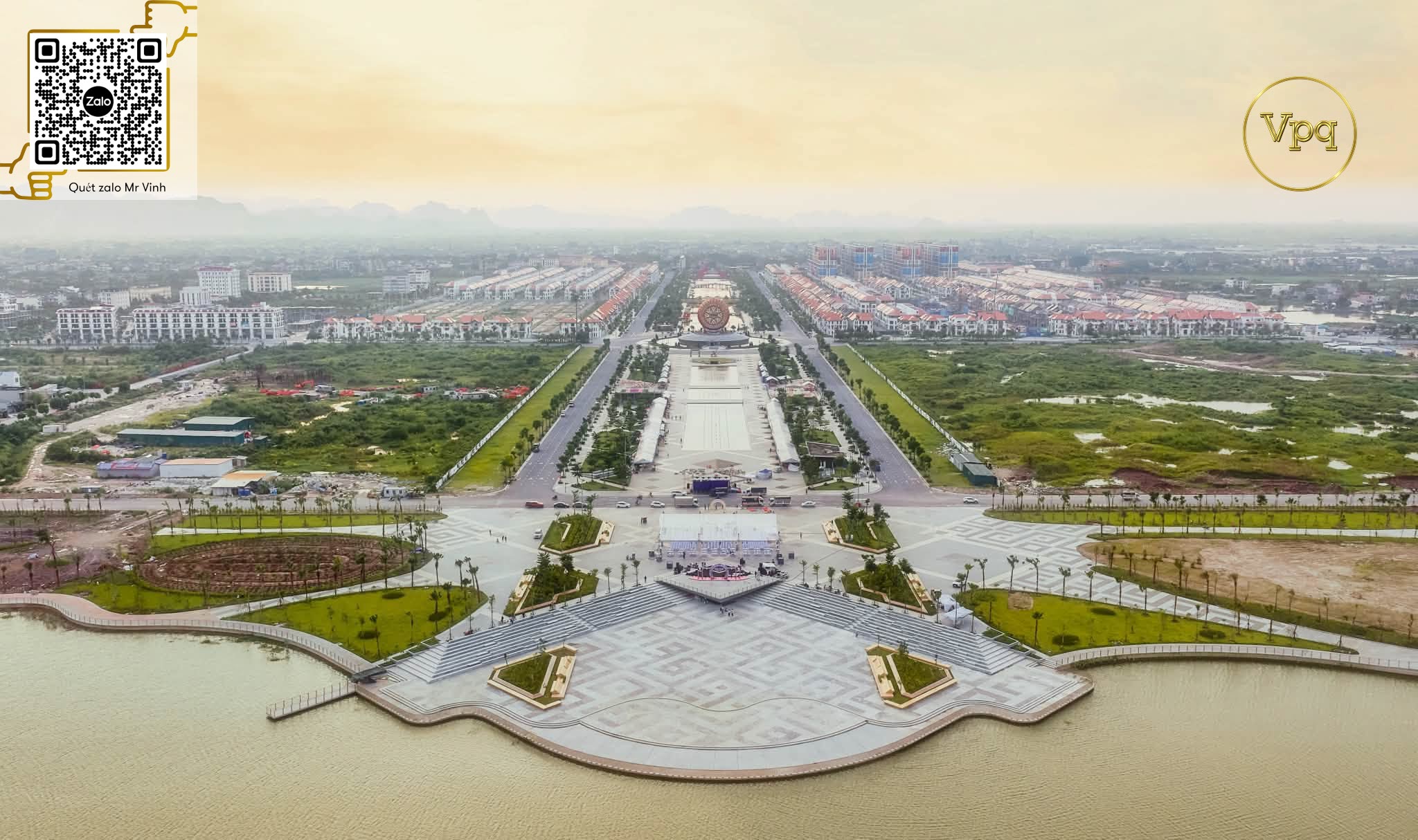 Công viên Lễ hội trên trục kết nối với công viên Văn hóa