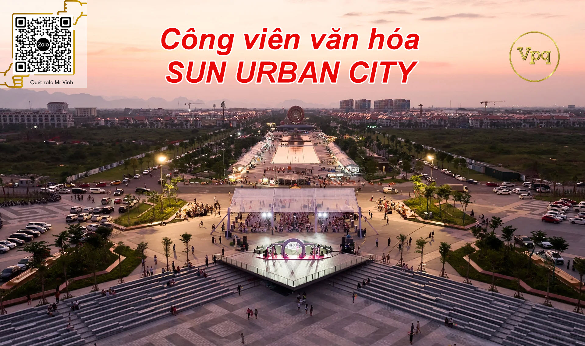 Sun Urban City khai trường Công viên Văn hóa