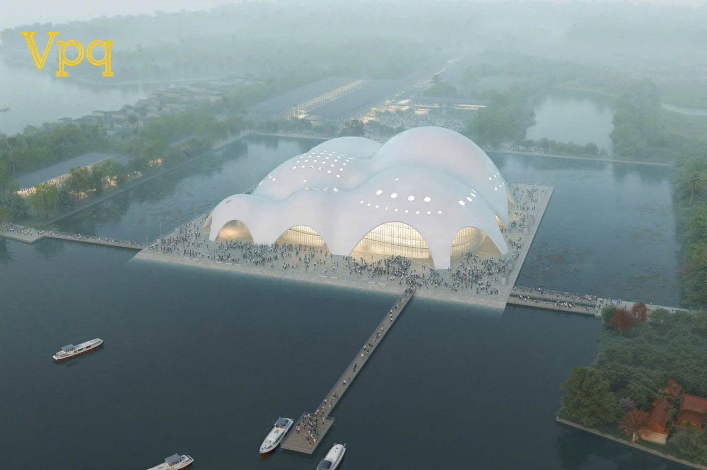 Nhà hát Opera Hà Nội bên Tây Hồ