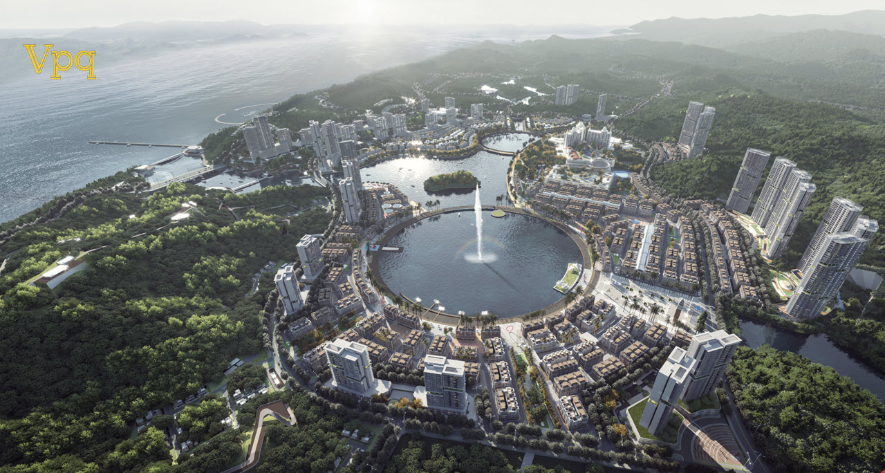 Phối cảnh dự án Casino Sun Group Vân Đồn