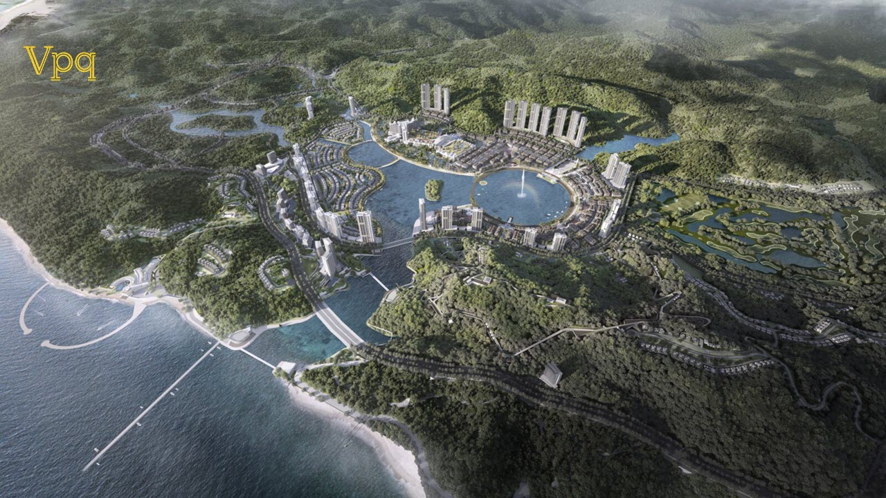 Phối cảnh Khu dịch vụ du lịch phức hợp cao cấp Casino Vân Đồn