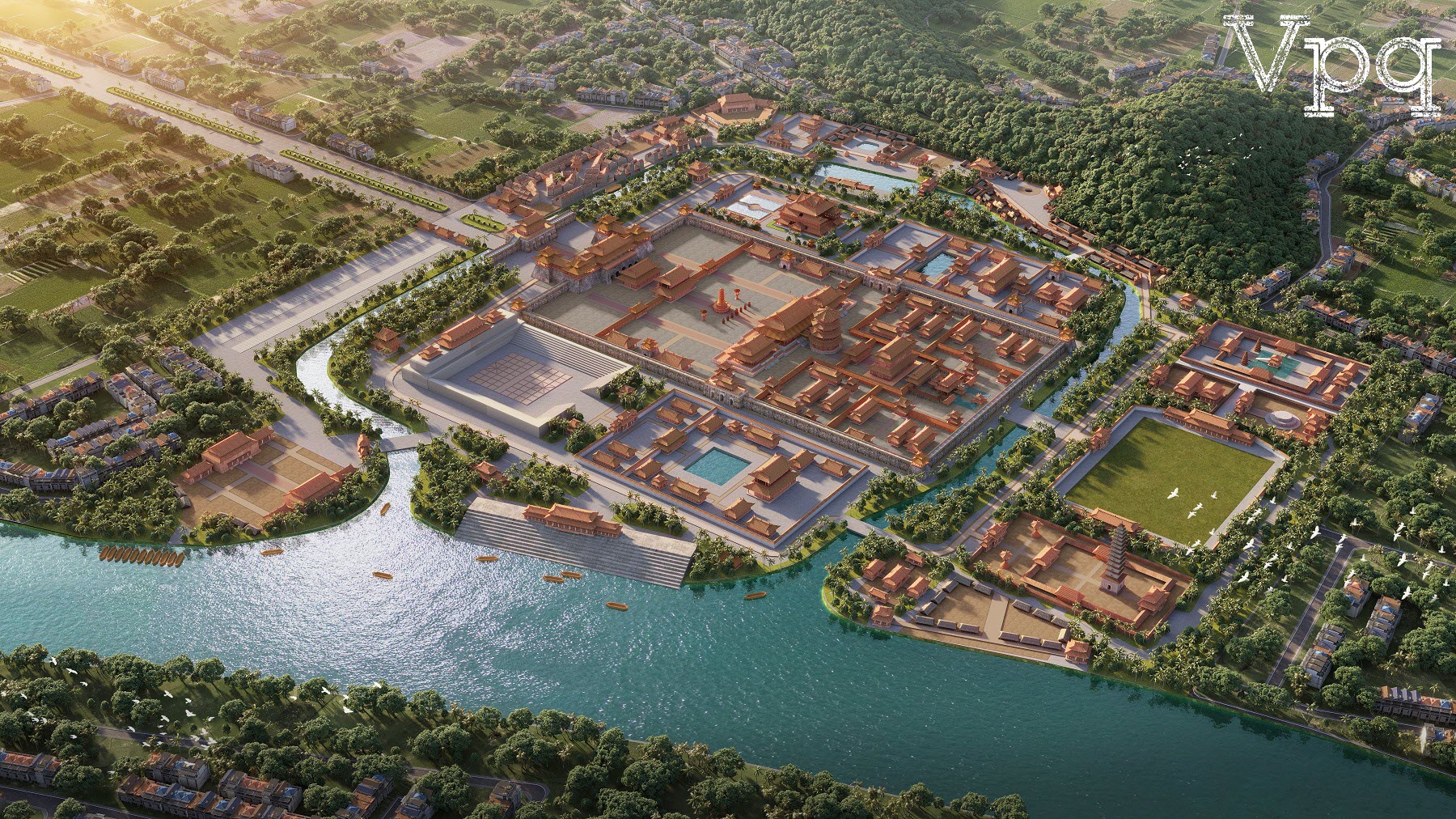 Sun Group sẽ phục dựng Hoàng Thành Thăng Long tại Sun Legacy City