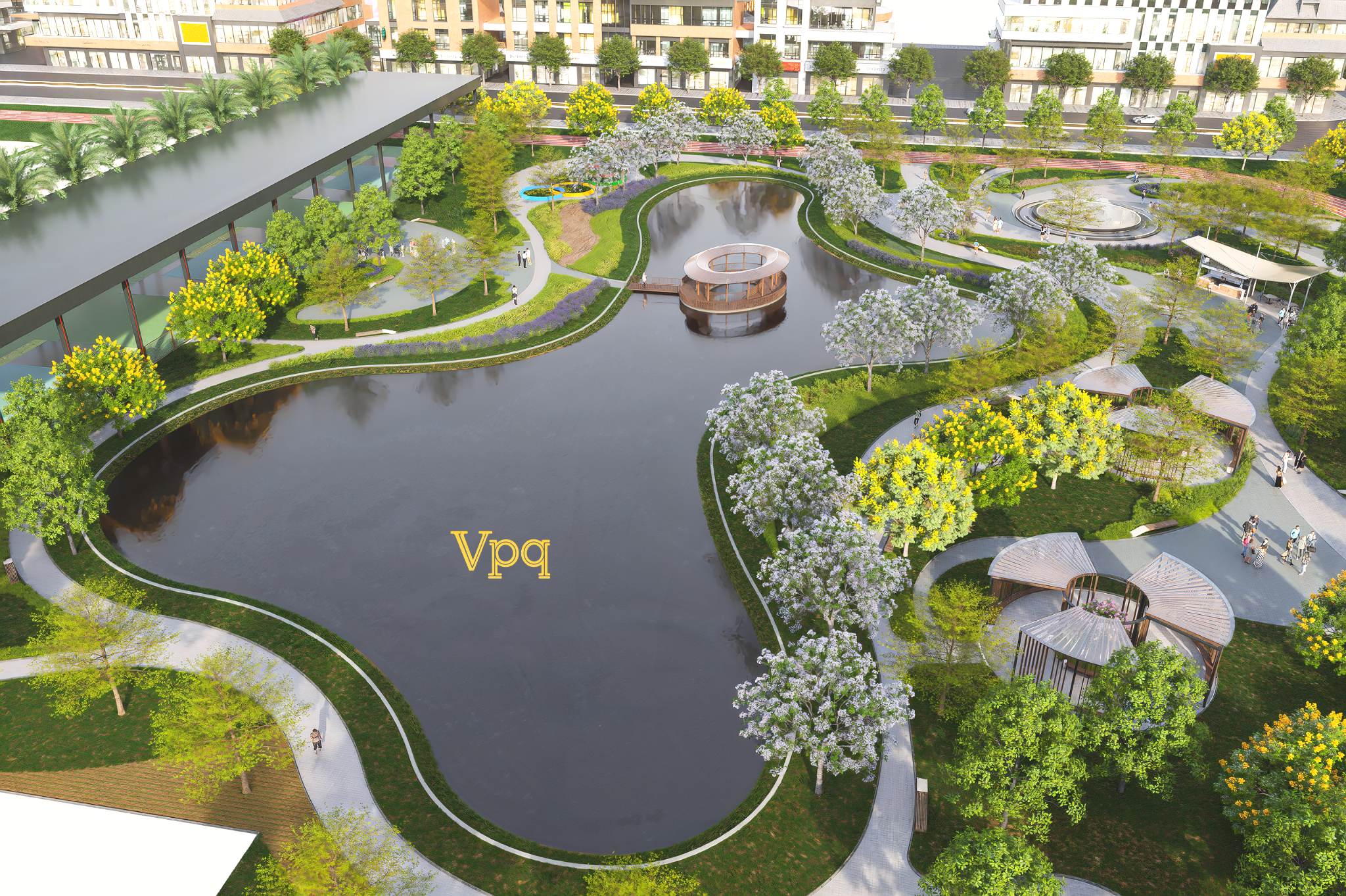 Nơi đây được ví như “lá phổi xanh” đích thực giữa lòng đô thị với hơn 1.000 cây xanh tỏa bóng khắp khuôn viên