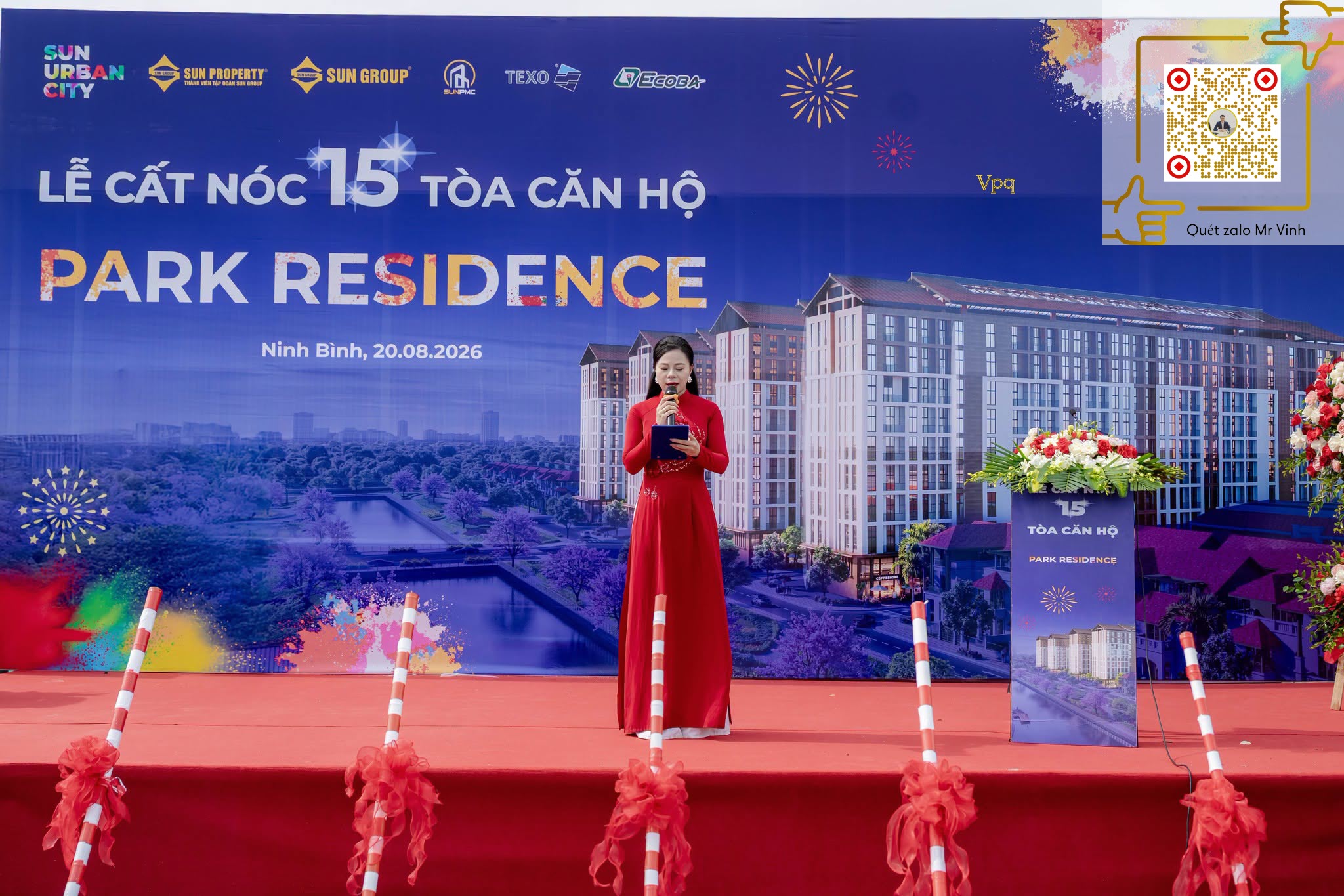 Cất nóc 15 tòa chung cư Park Residence