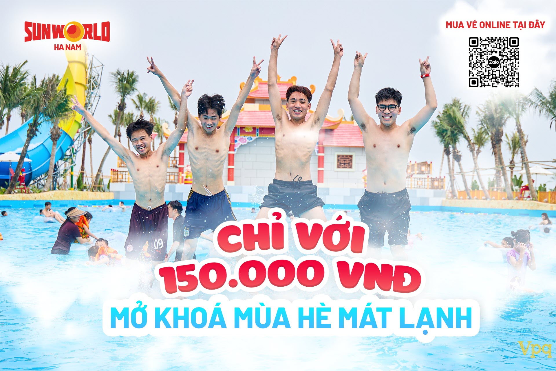Mở khóa mùa hè mát lạnh Sun World Hà Nam