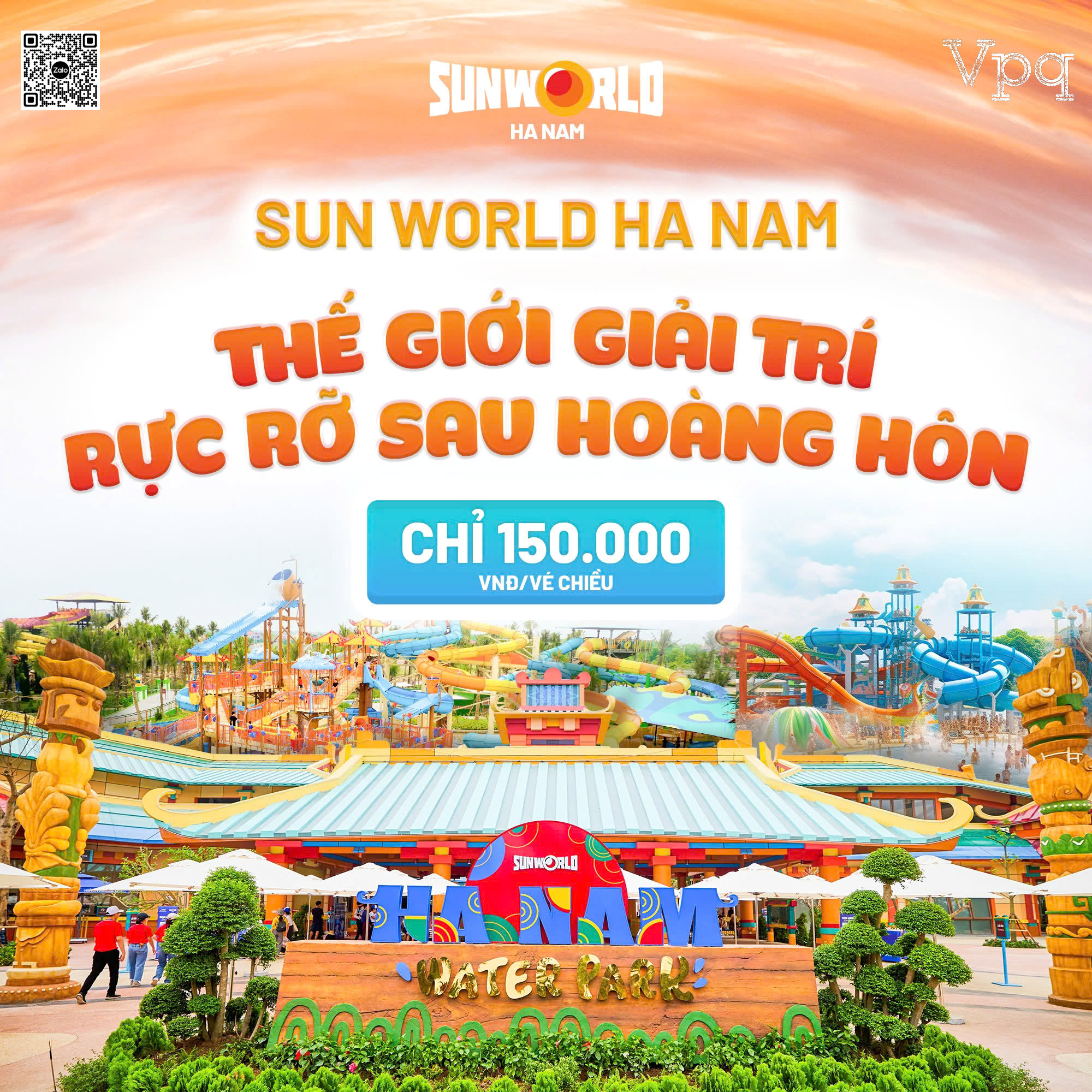 Sun World Hà Nam thế giới giải trí sau ánh hoàng hôn