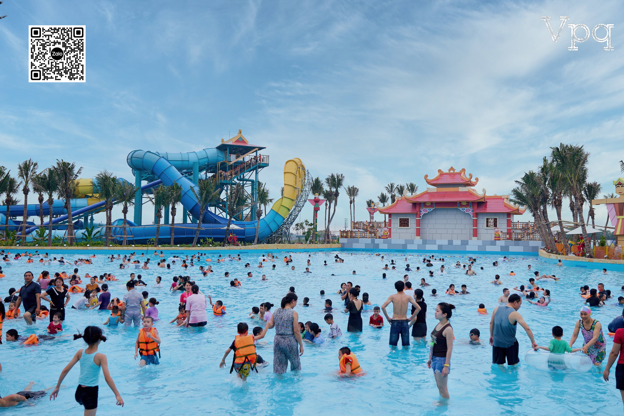 Bể tạo sóng công viên nước Sun World Hà Nam