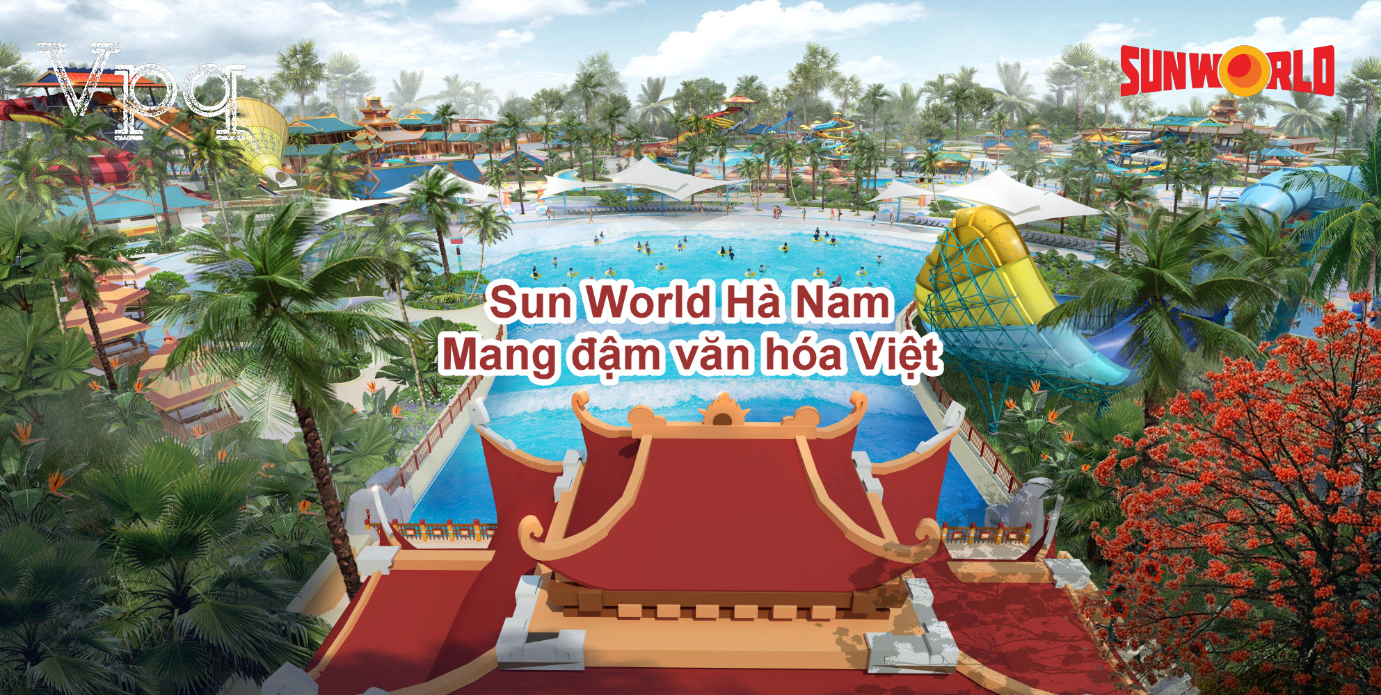 Các hoạt động giải trí đỉnh cao cả ngày lẫn đêm tại công viên Sun World Hà Nam