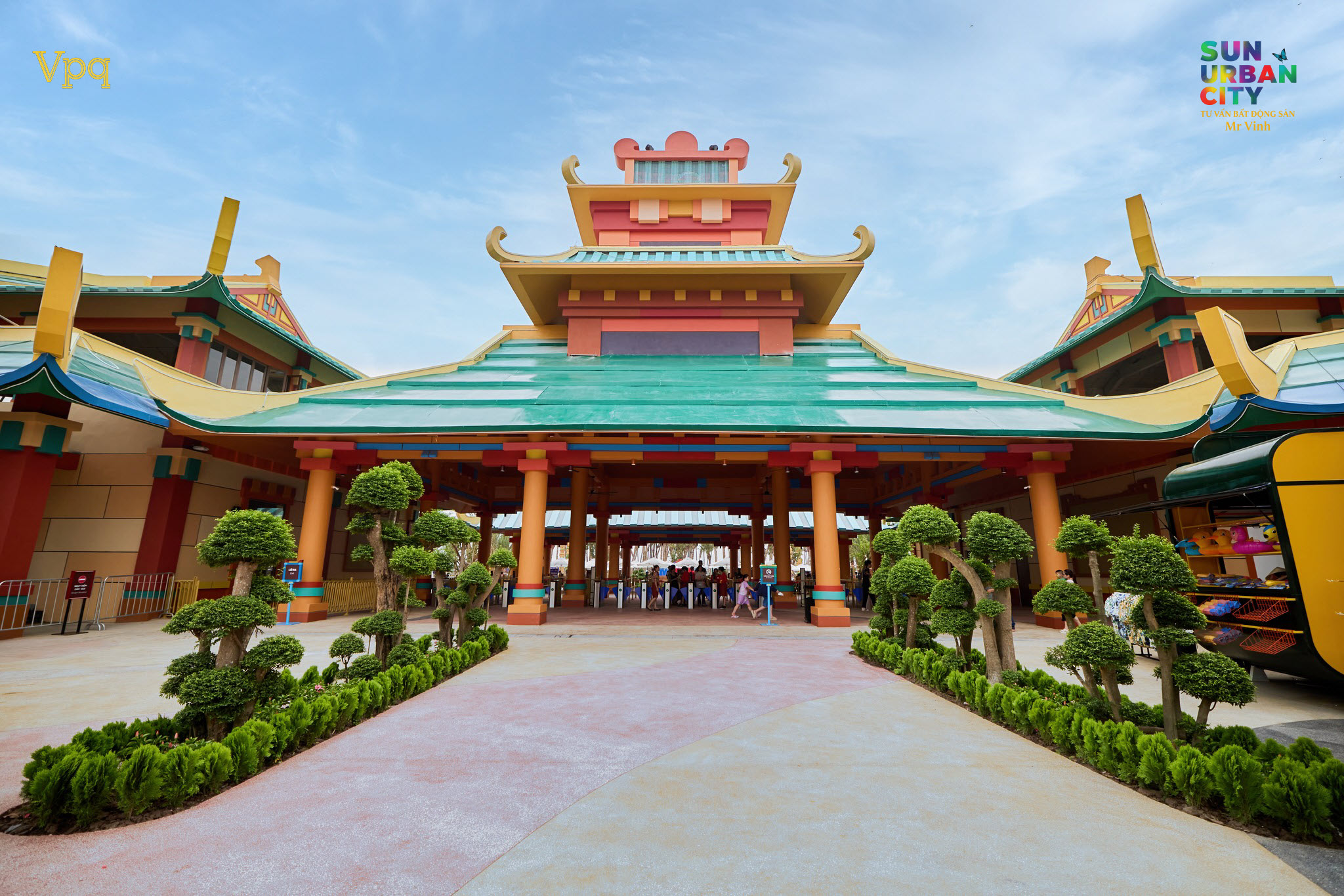 Công viên nước Sun World Ha Nam có 40 đường trượt đa dạng và 14 tổ hợp trò chơi hấp dẫn