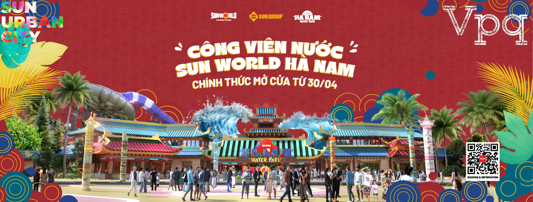 Công viên nước Sun World Hà Nam chính thức mở cửa từ 30/4