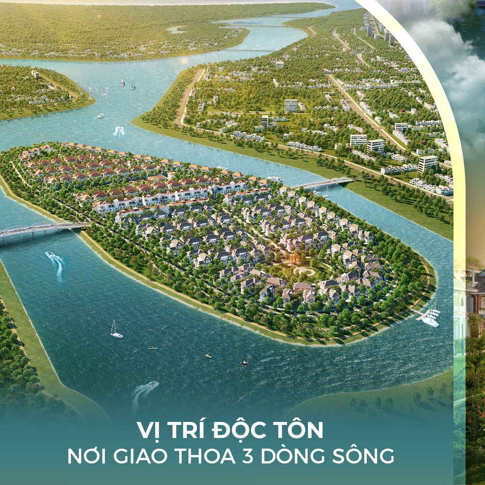 Vị trí độc tôn nơi giao thoa 3 dòng song