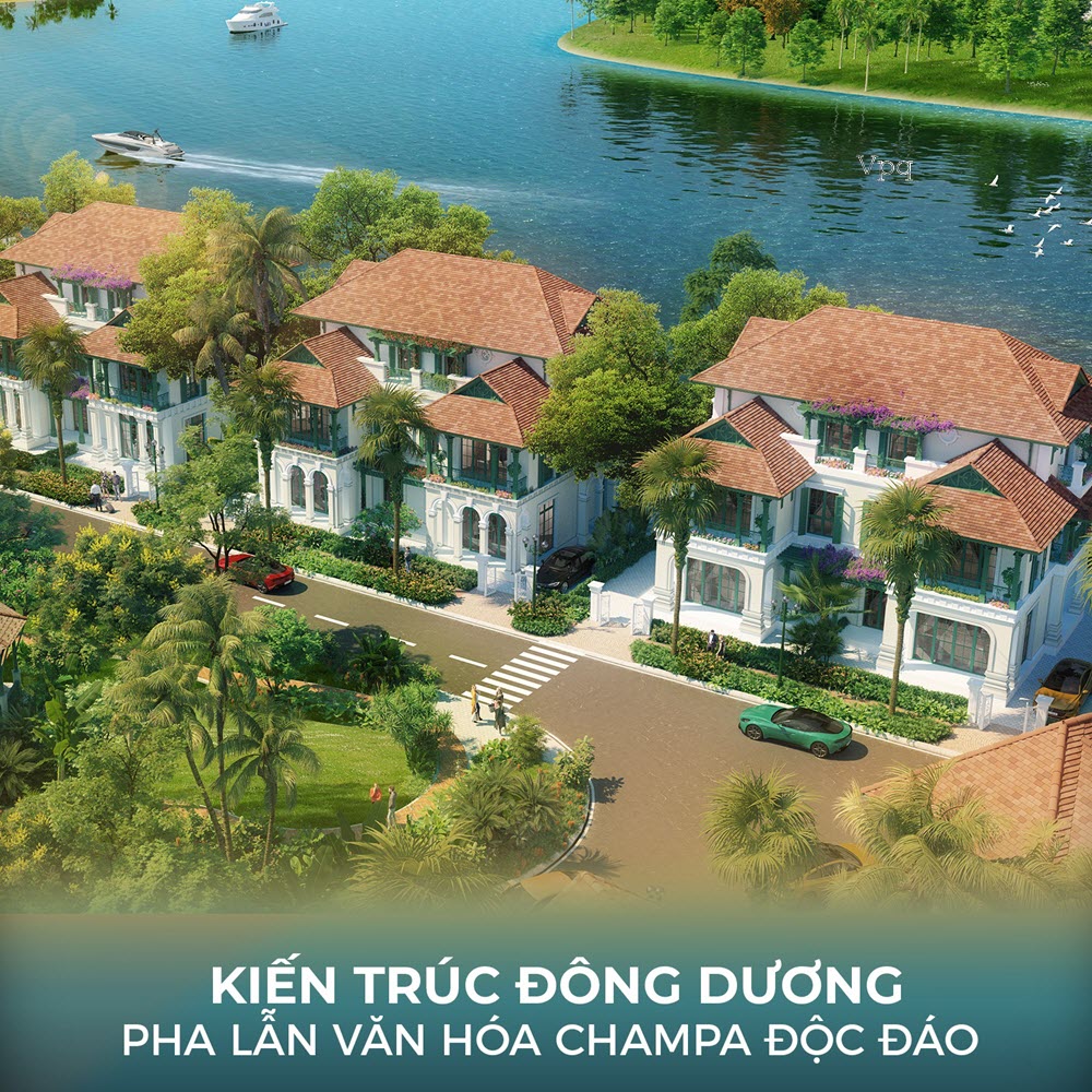 Kiến trúc Đông Dương pha lẫn văn hóa Champa độc đáo