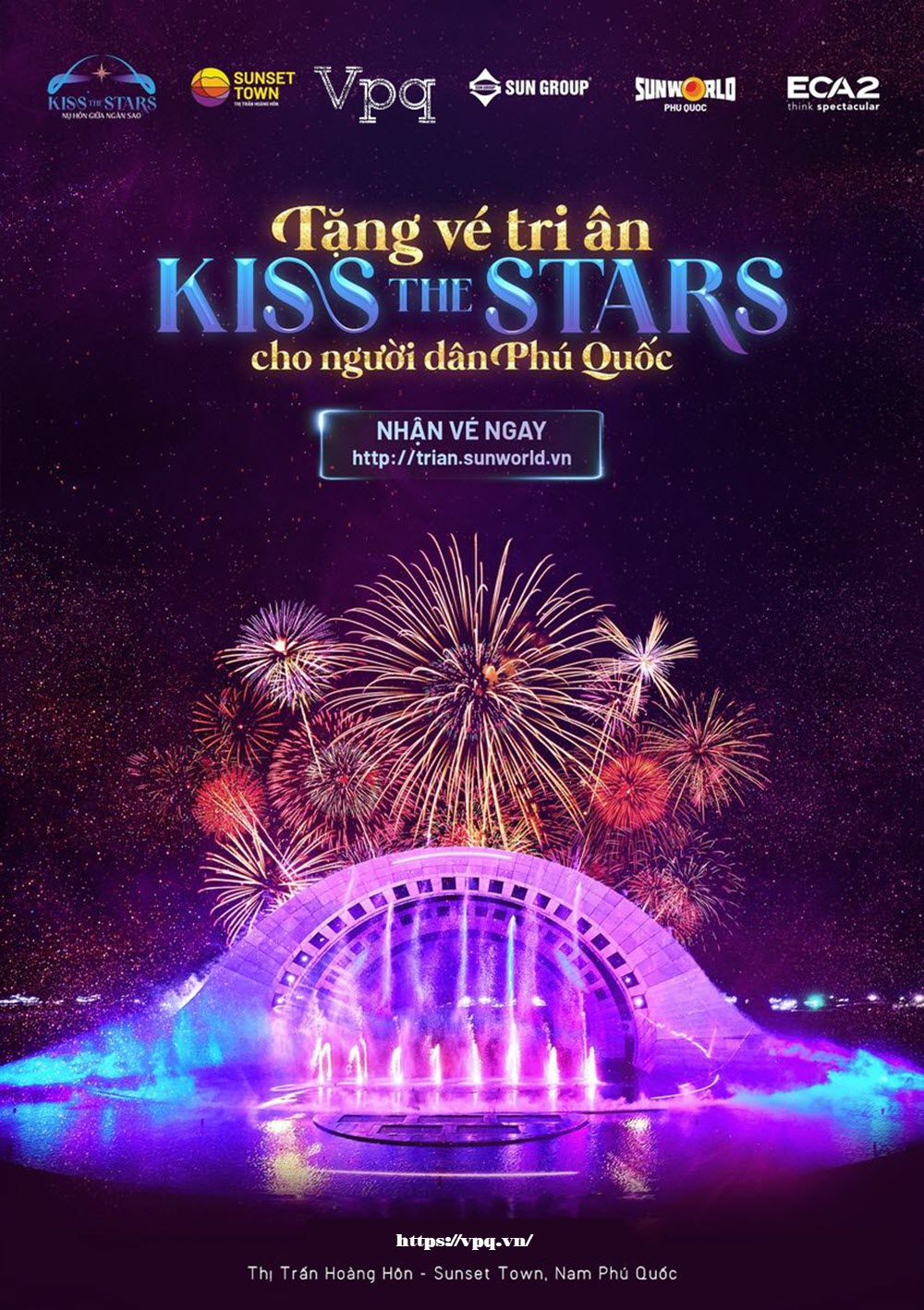 Tặng vé tri ân Kiss The Stars dành riêng cho người dân Phú Quốc