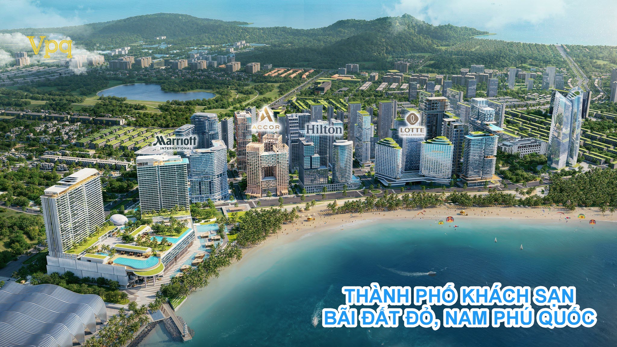 Thành phố khách sạn Bãi Đất Đỏ - Phú Quốc