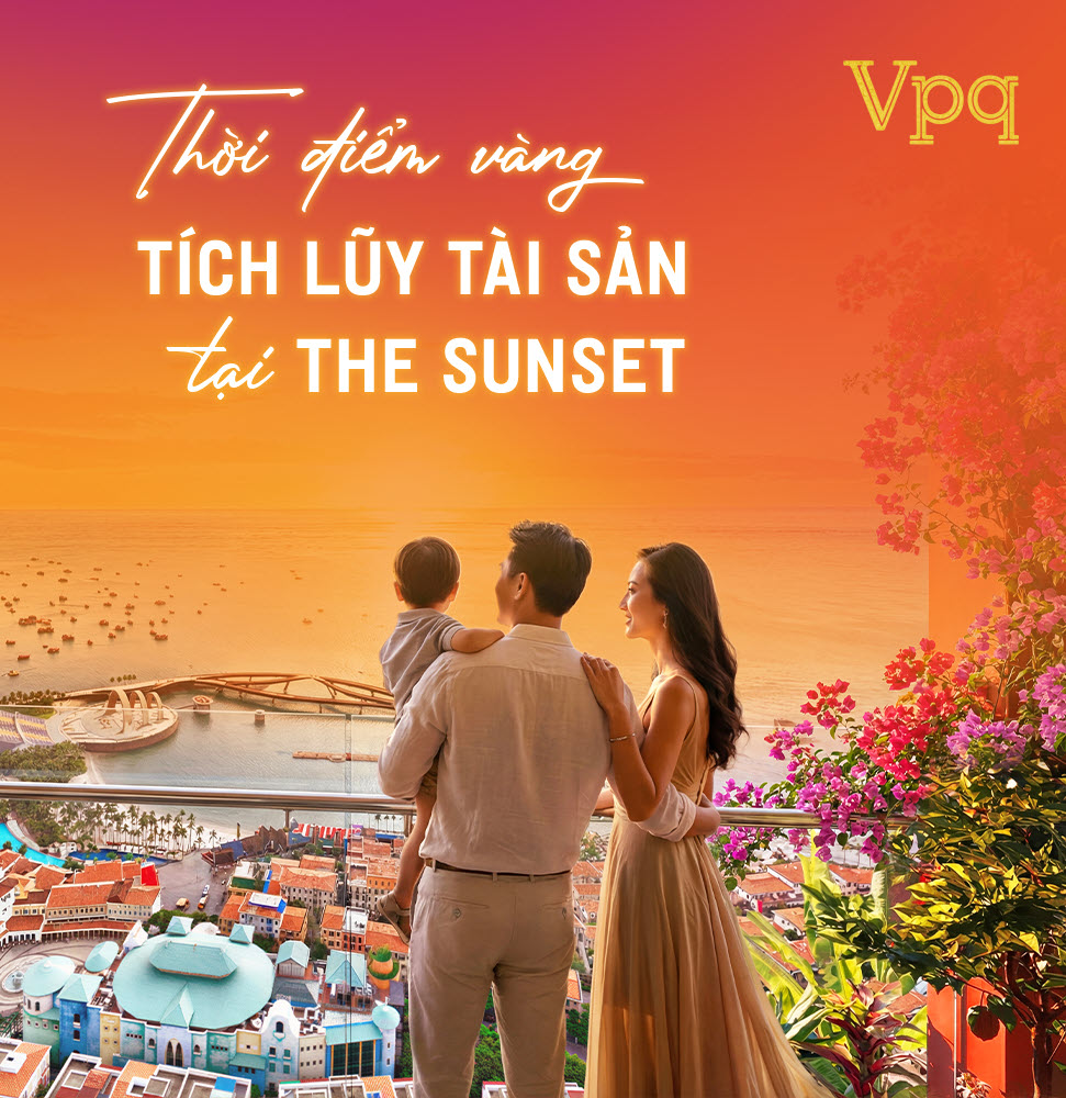 Căn hộ The Sunset view trọn ho&agrave;ng h&ocirc;n thu h&uacute;t nh&agrave; đầu tư