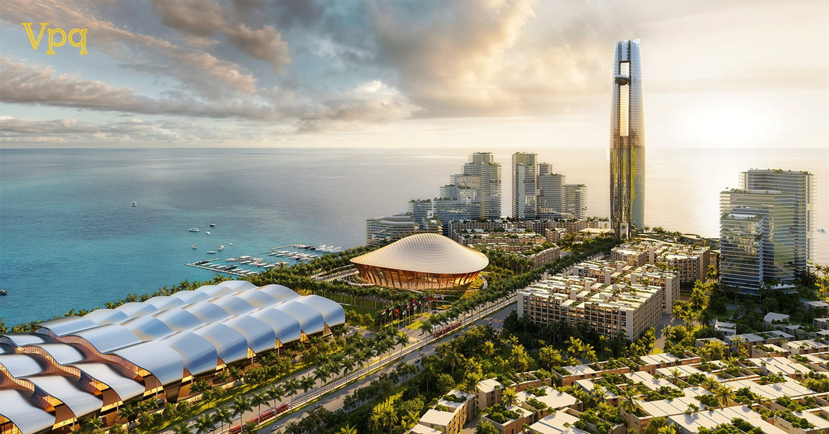 To&agrave;n cảnh trung t&acirc;m hội nghị APEC 2027 PH&Uacute; QUỐC