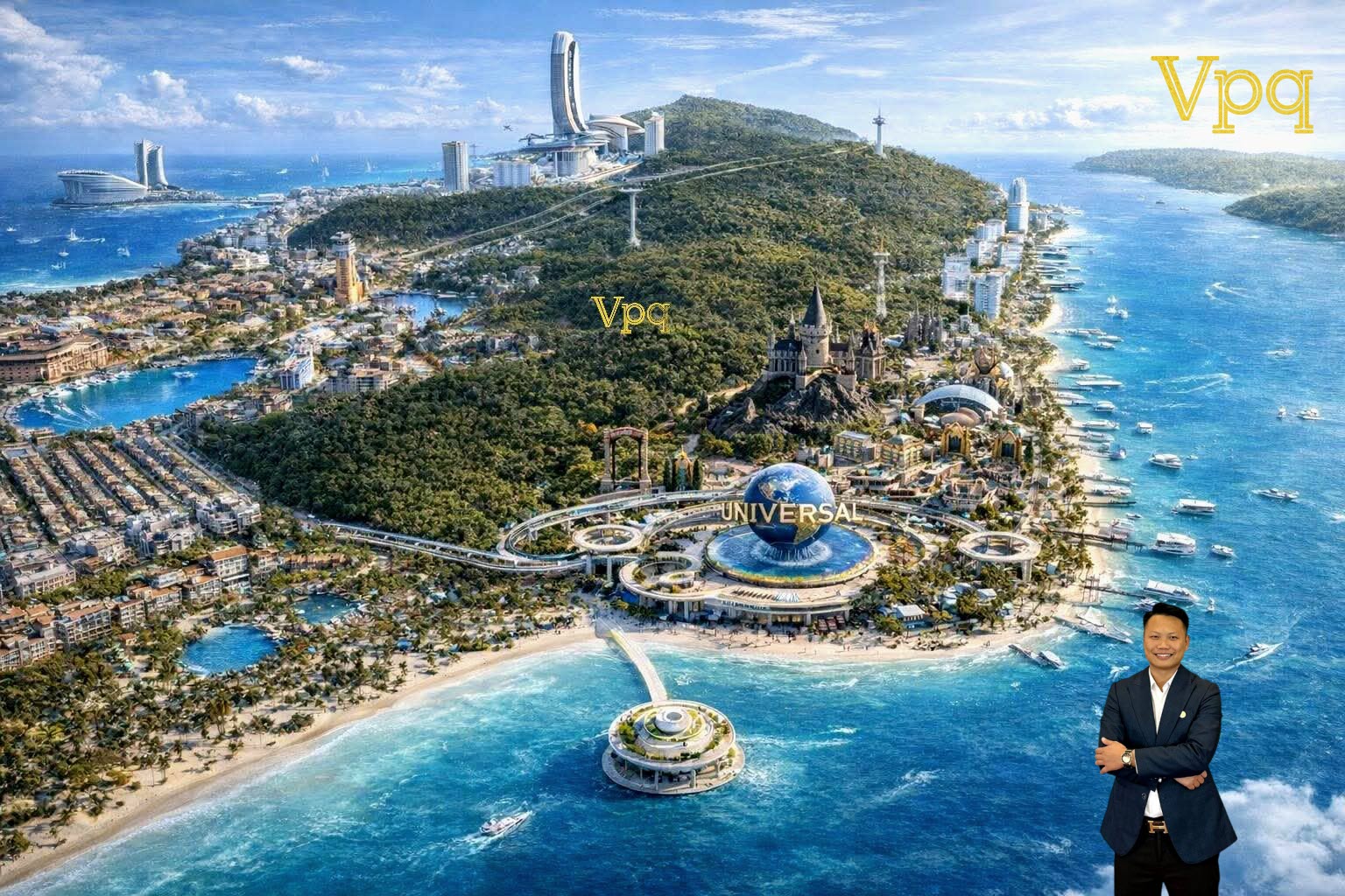 C&ocirc;ng vi&ecirc;n Universal Studios tại H&ograve;n Thơm, Ph&uacute; Quốc