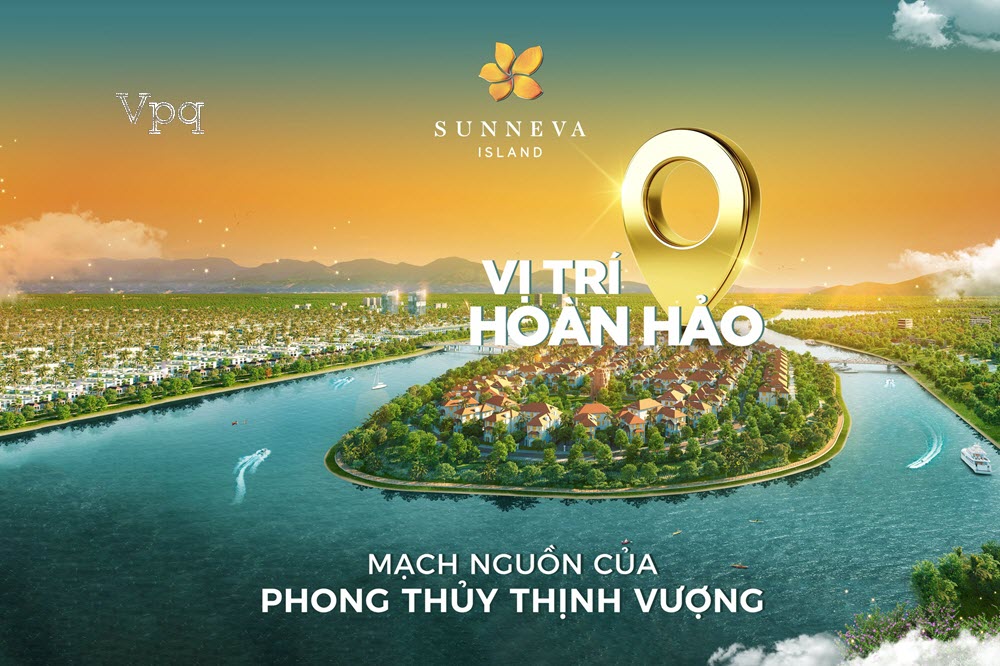 Vị trí hoàn hảo Sunneva Isand | 3 phân khu đặc sắc