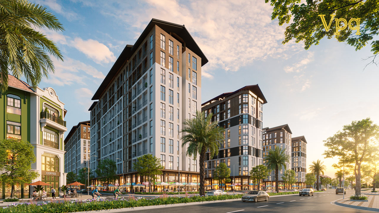 Phối cảnh chung cư Park Residence t&ograve;a P26-P28 đang mở b&aacute;n