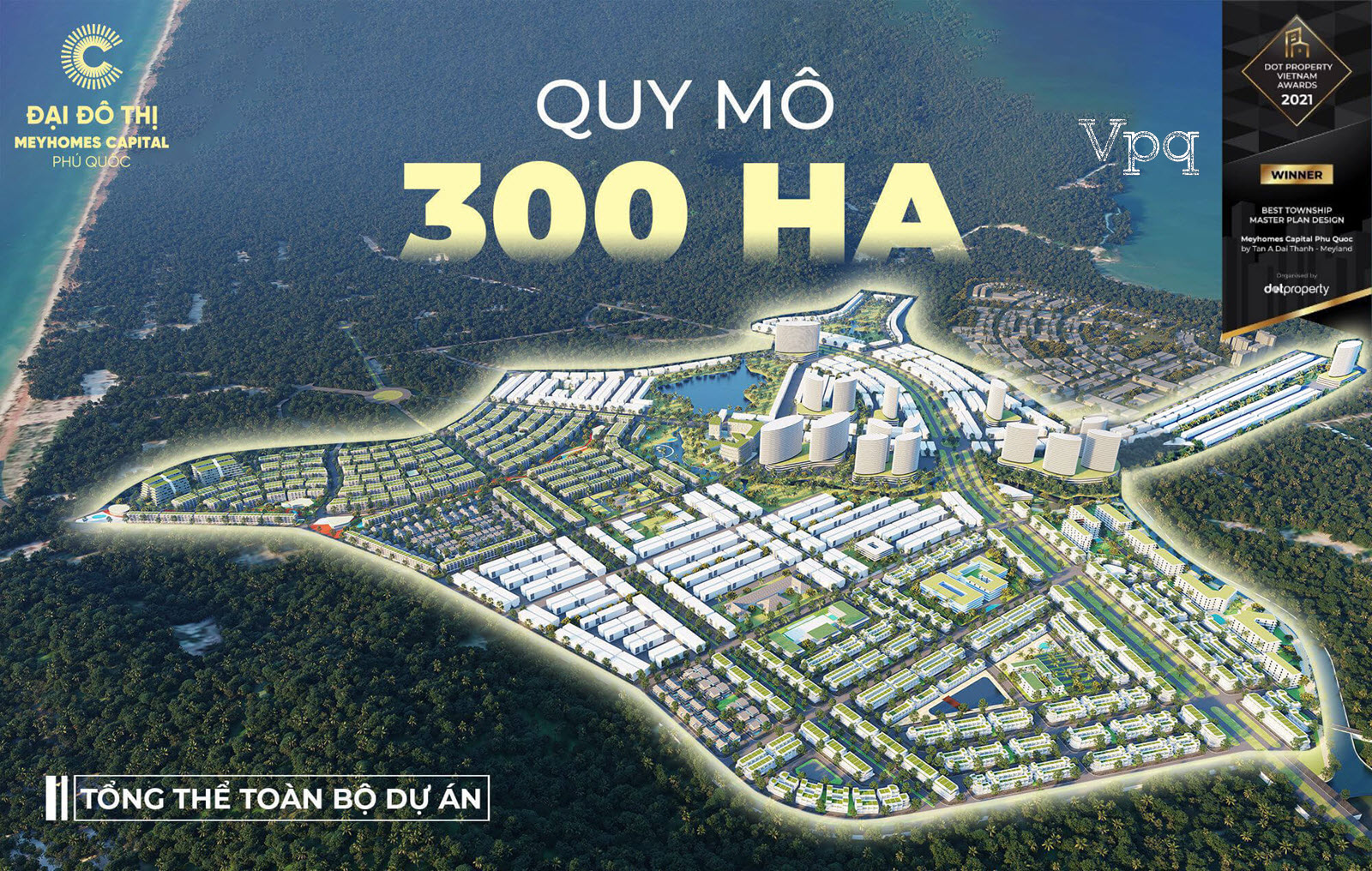 Toàn cảnh dự án Meyhomes Capital Phú Quốc