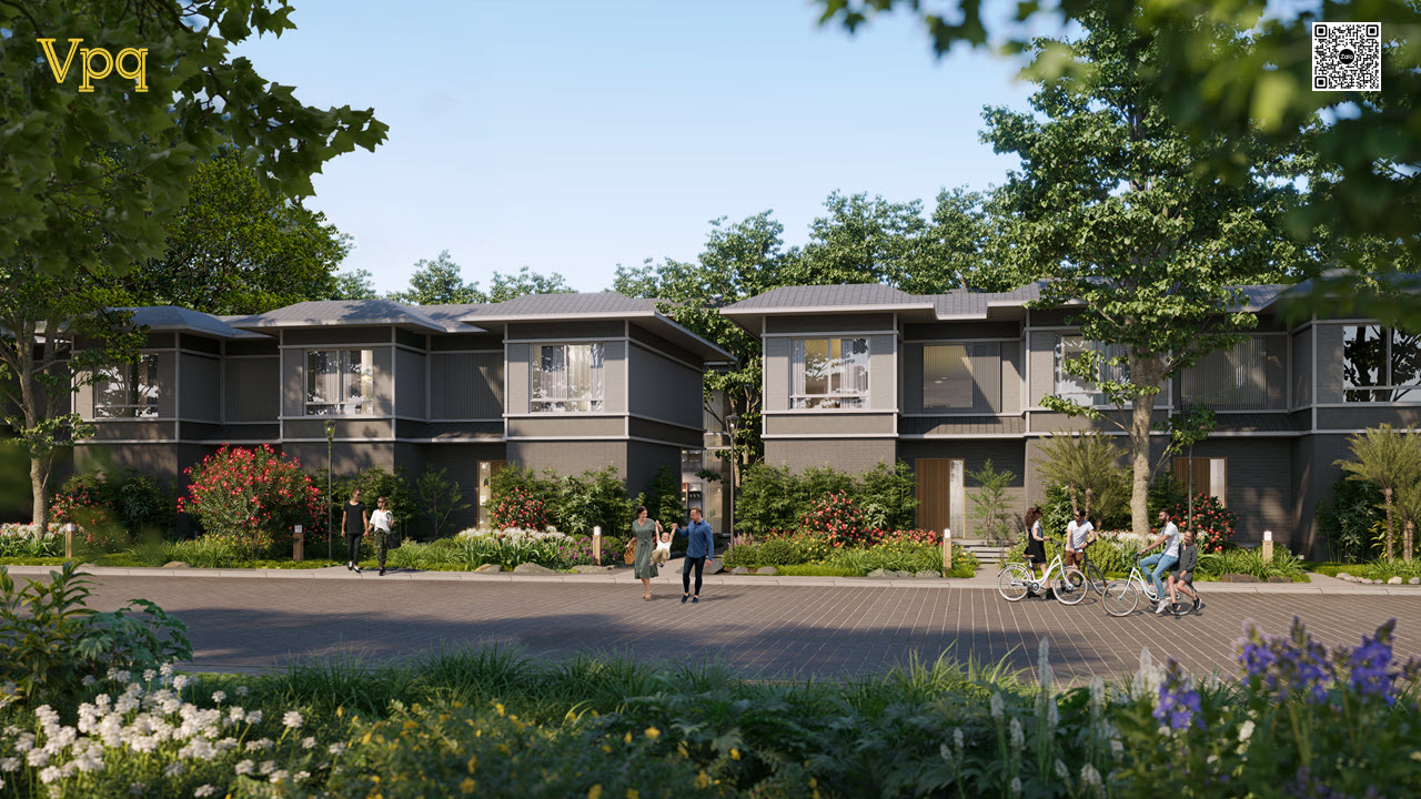 Phối cảnh biệt thự liền kề (120m2)