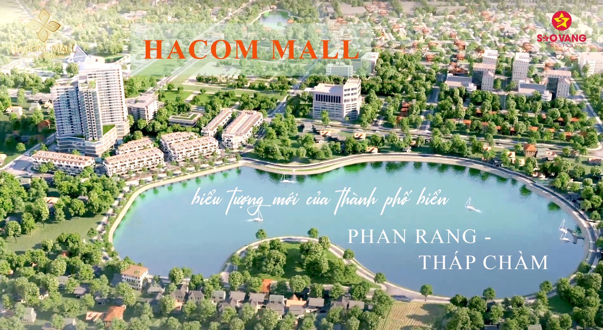 Phối cảnh dự án Hacom Mall Ninh Thuận - Biểu tượng mới của Phan Rang - Tháp Chàm