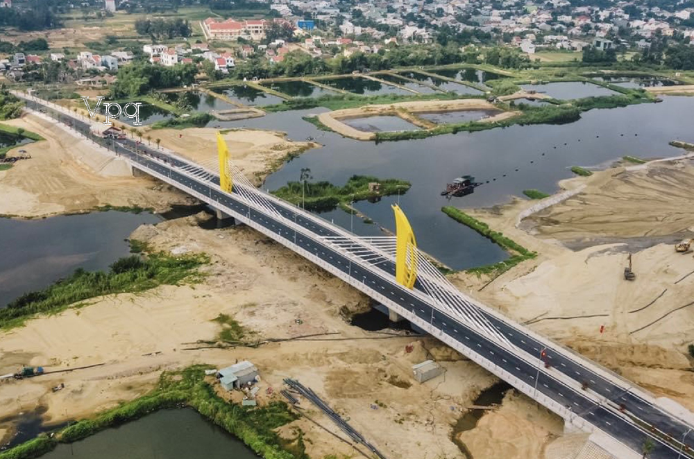Cầu Ông Điền sắp đã hoàn thành và thông xe kỹ thuật