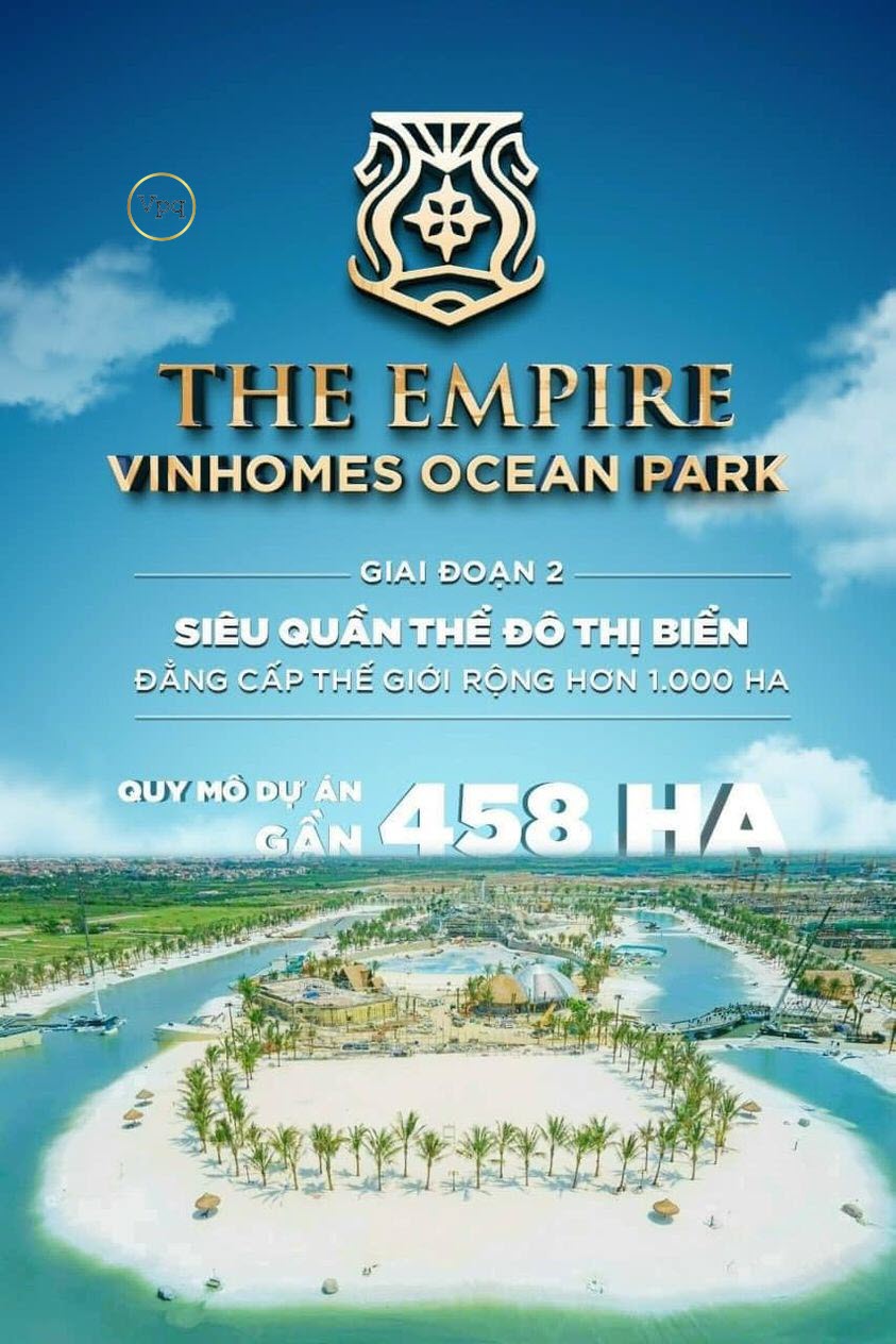 Phối cảnh dự án The Empire Vinhomes Ocean Park Hưng Yên