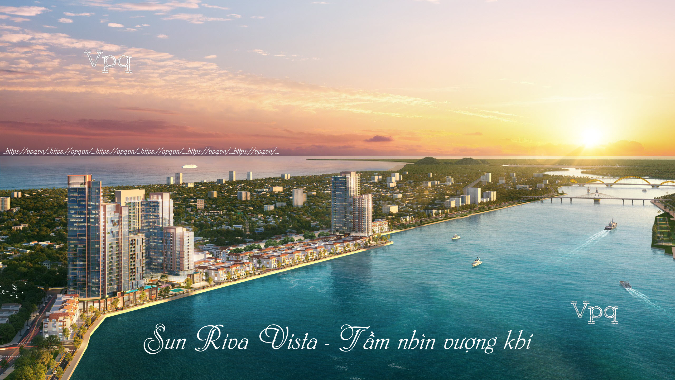 Hình ảnh phối cảnh dự án Sun Riva Vista Đà Nẵng