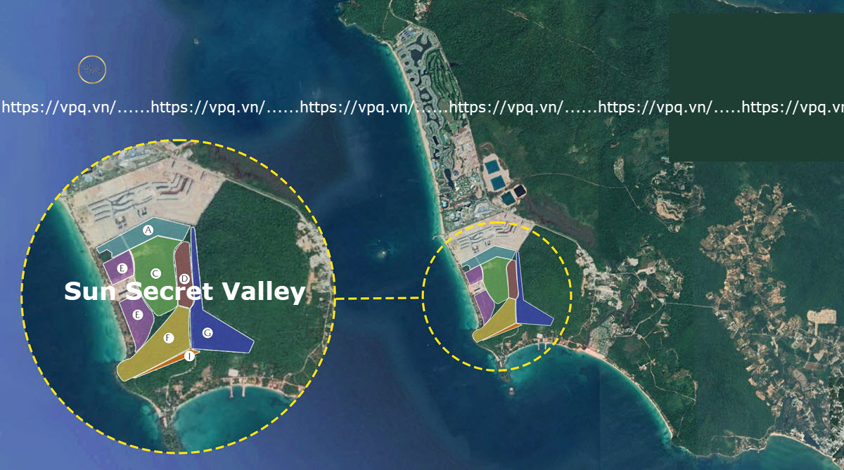 Vị trí dự án Sun Secret Valley trên Googlemap