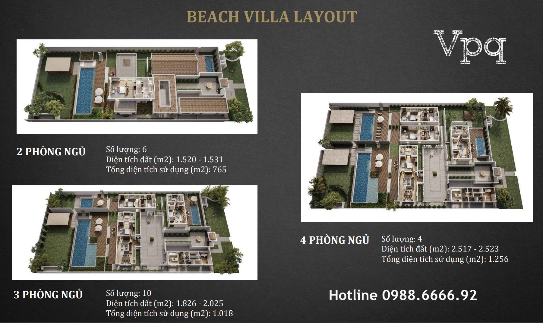 Beach Villa Layout