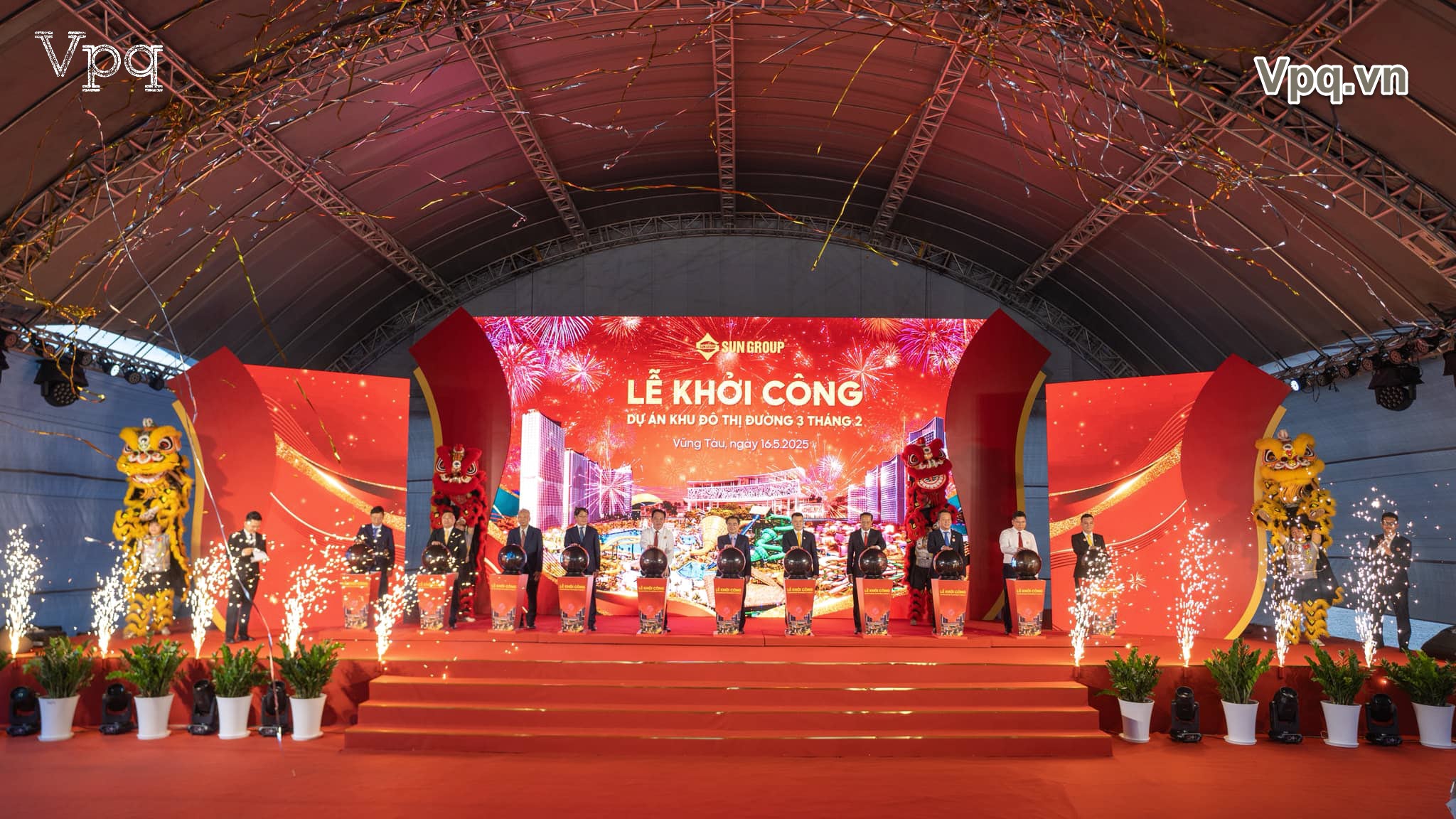 Đô thị biển Blanca City Vũng Tàu chính thức được khởi công chiều ngày 16/05/2025